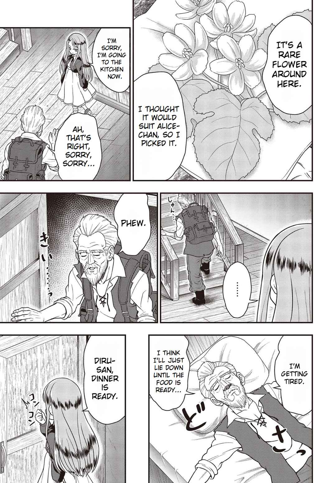 Page 23 Chapter 2 Washi Jijii, Yowai Rokujuu ni Shite Tenpu no Sai ni Kizuku