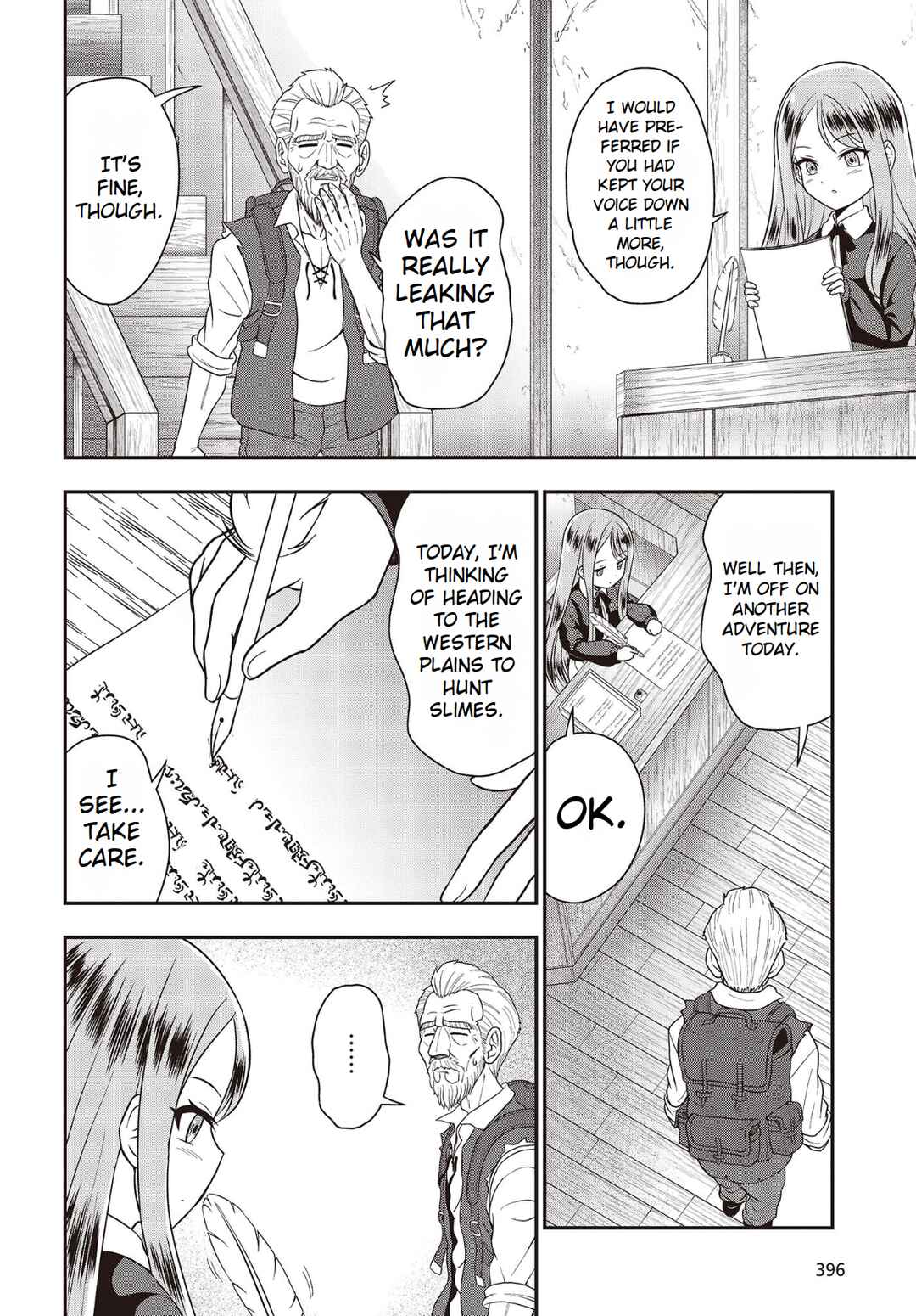 Page 8 Chapter 2 Washi Jijii, Yowai Rokujuu ni Shite Tenpu no Sai ni Kizuku
