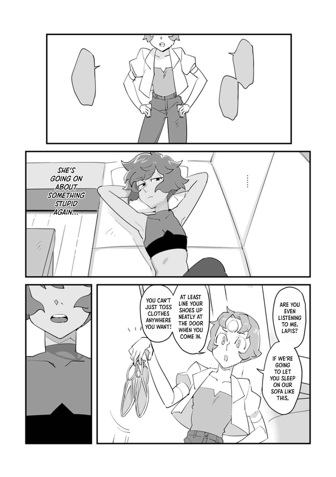 Page 3 Chapter Unknown_f69f Steven Universe - I Dont Like You, But (Doujinshi)