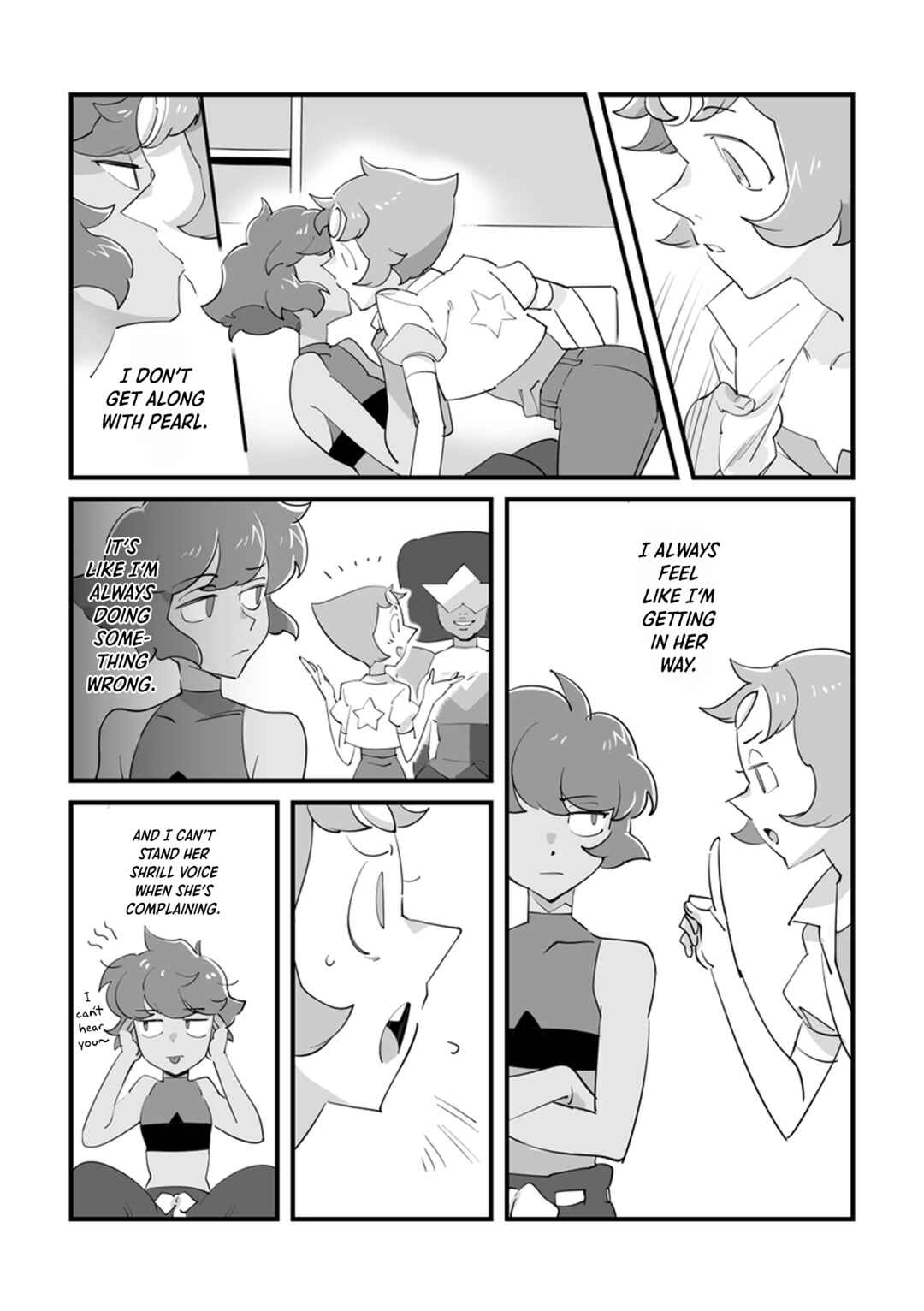 Page 4 Chapter Unknown_f69f Steven Universe - I Dont Like You, But (Doujinshi)