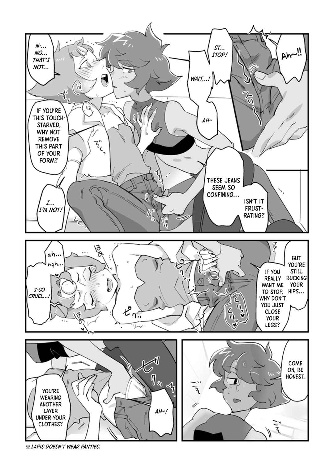 Page 8 Chapter Unknown_f69f Steven Universe - I Dont Like You, But (Doujinshi)