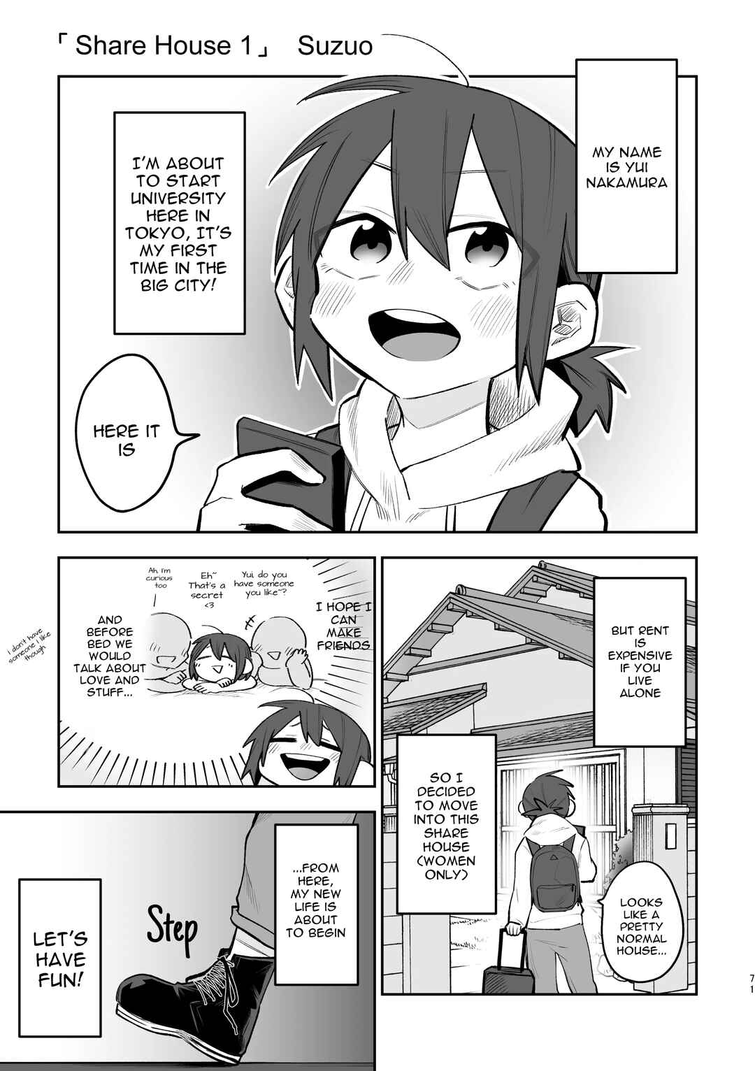 Page 1 Chapter 4 3P Yuri Ecchi Anthology