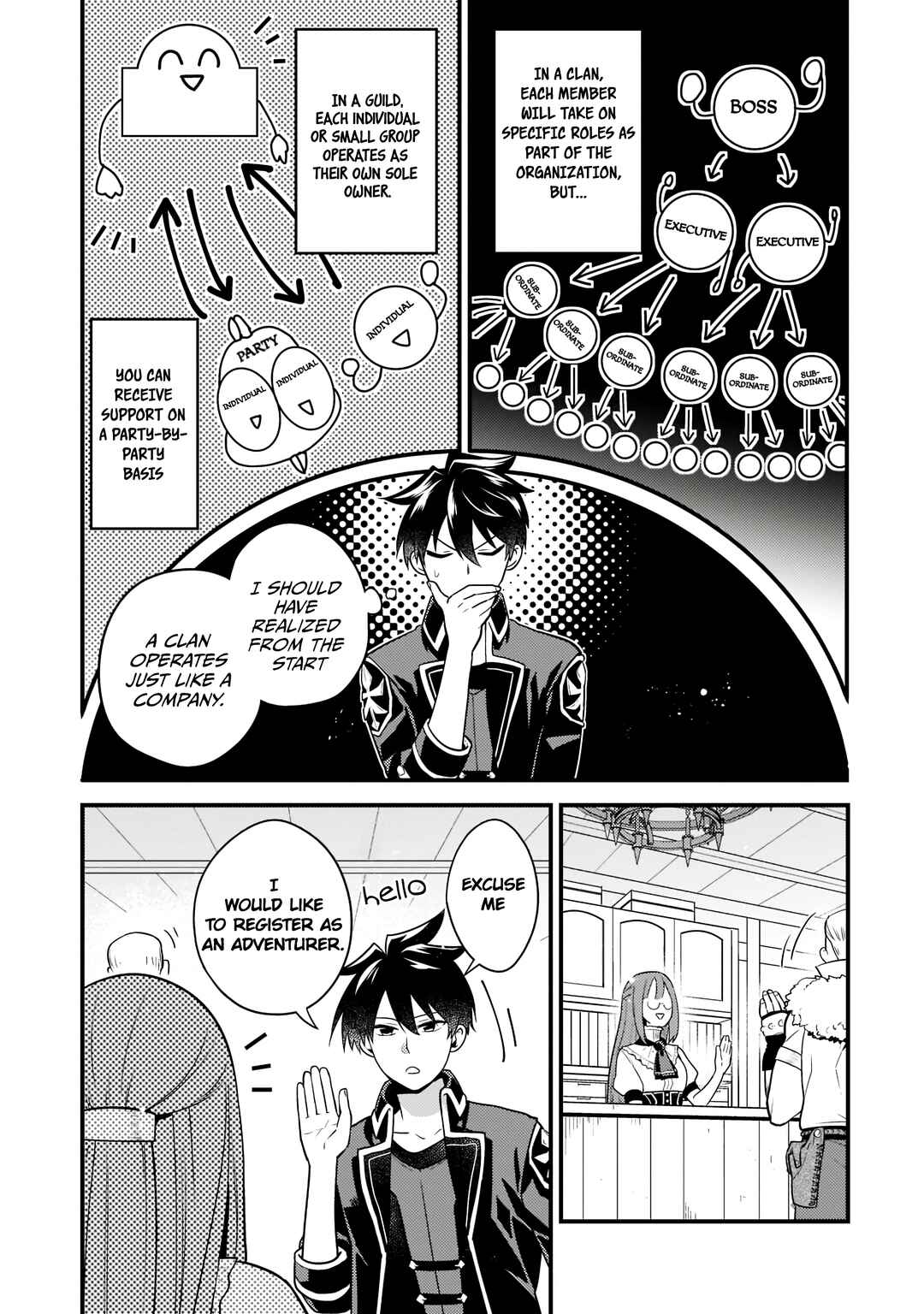 Page 10 Chapter 11 Mukiryoku Neet na Moto Shindou, Boukensha ni naru