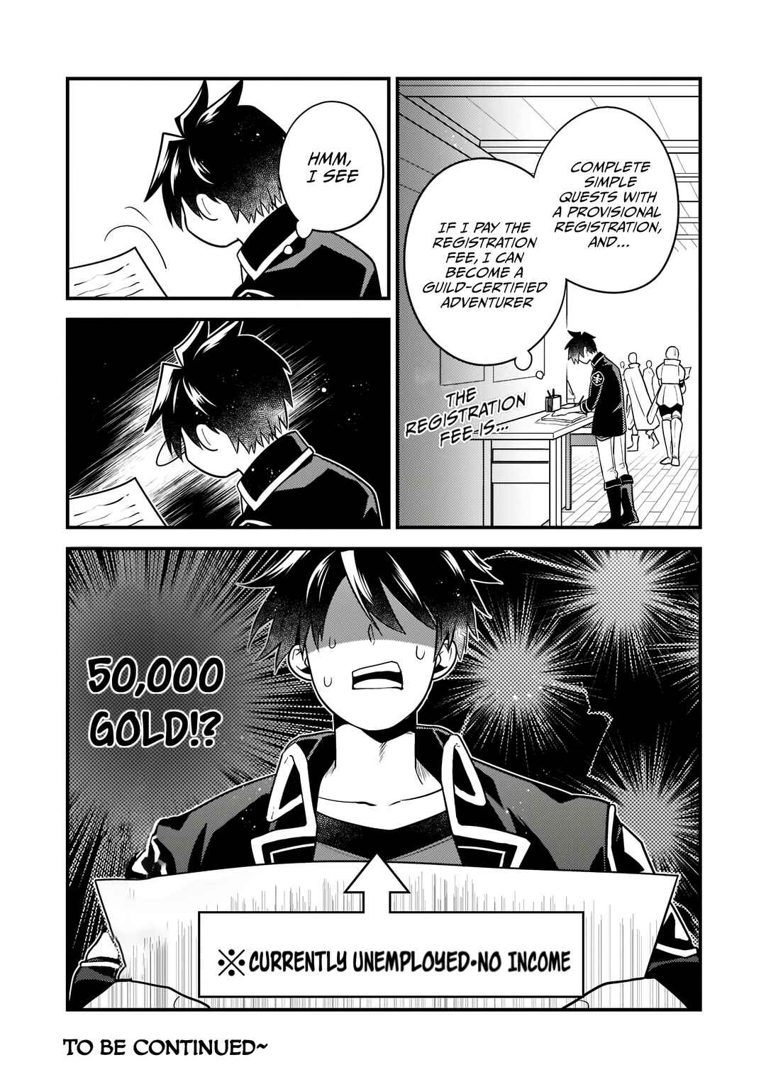 Page 13 Chapter 11 Mukiryoku Neet na Moto Shindou, Boukensha ni naru