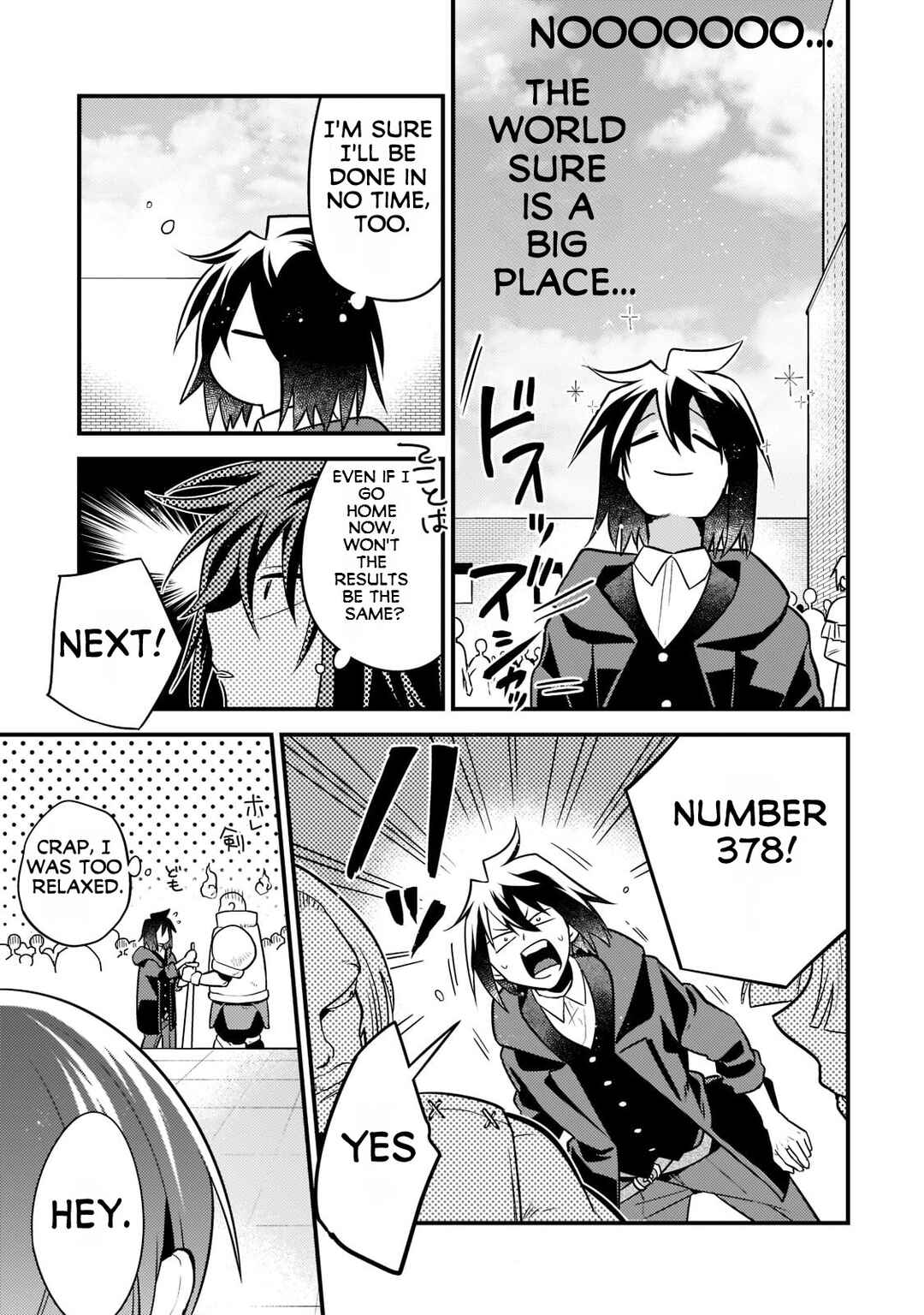 Page 6 Chapter 4 Mukiryoku Neet na Moto Shindou, Boukensha ni naru