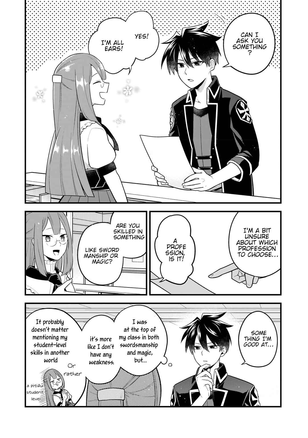 Page 5 Chapter 12 Mukiryoku Neet na Moto Shindou, Boukensha ni naru