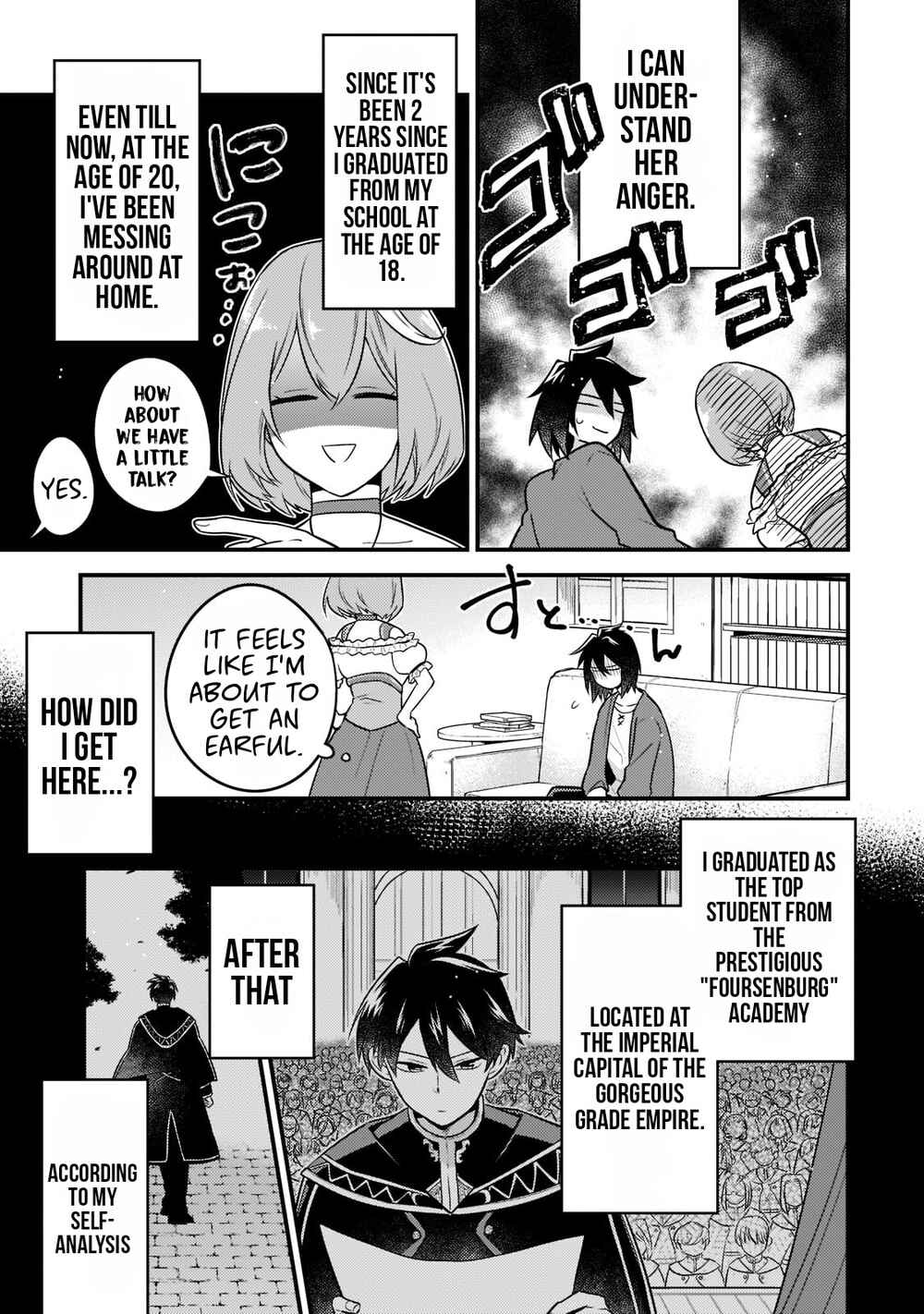 Page 9 Chapter 1 Mukiryoku Neet na Moto Shindou, Boukensha ni naru