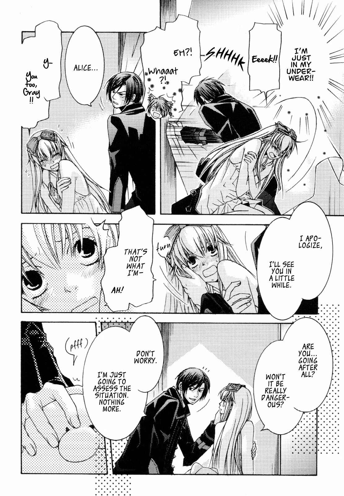 Page 19 Chapter 4 Clover no Kuni no Alice ~Kuroi Tokage to Nigai Aji~