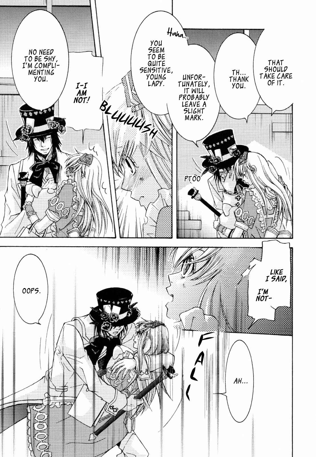 Page 36 Chapter 4 Clover no Kuni no Alice ~Kuroi Tokage to Nigai Aji~