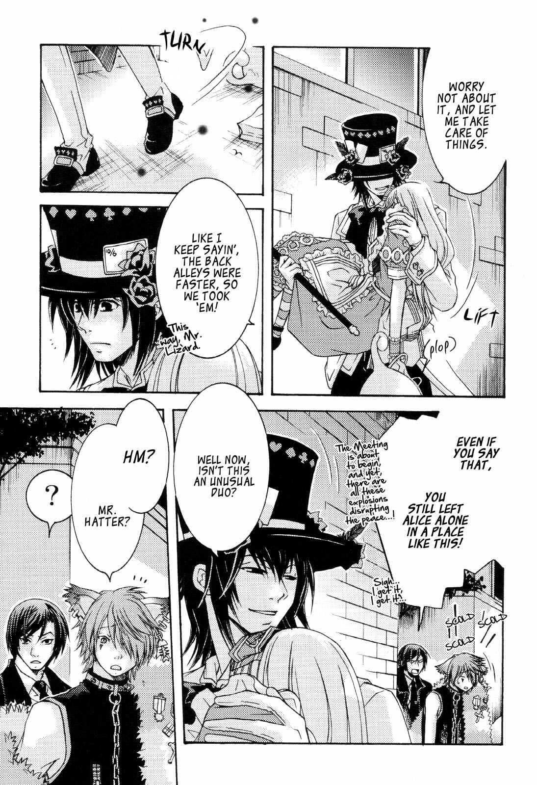 Page 38 Chapter 4 Clover no Kuni no Alice ~Kuroi Tokage to Nigai Aji~