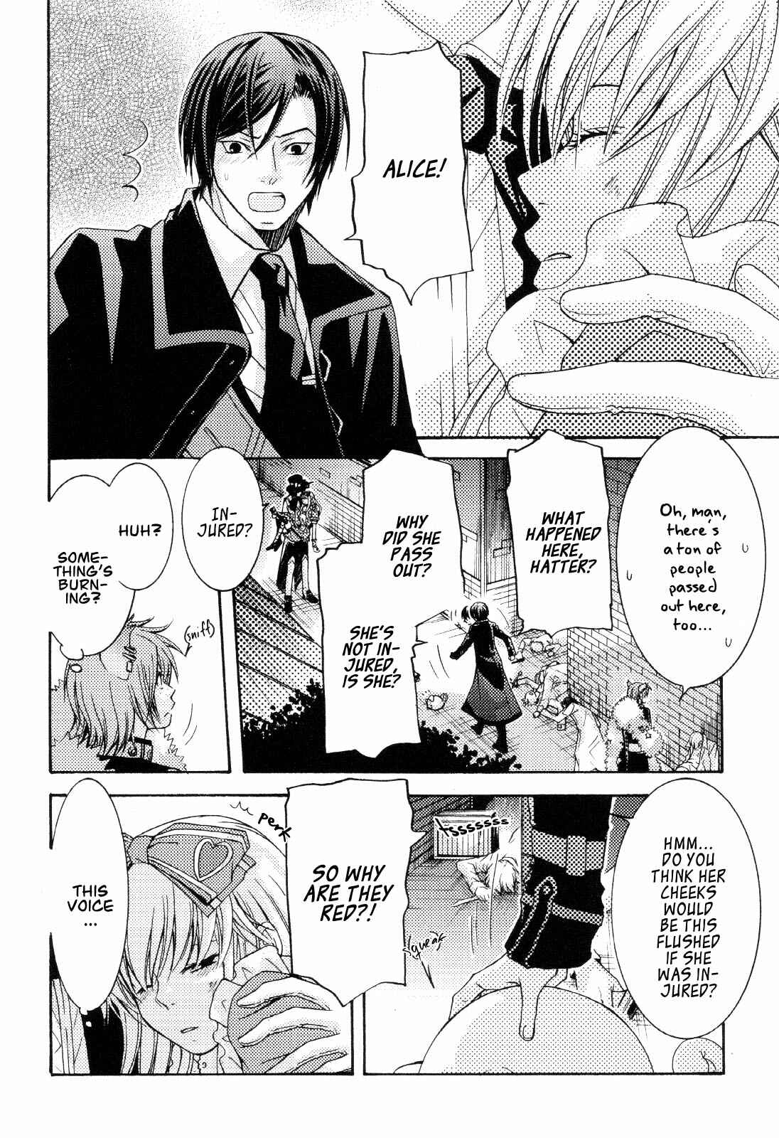 Page 39 Chapter 4 Clover no Kuni no Alice ~Kuroi Tokage to Nigai Aji~