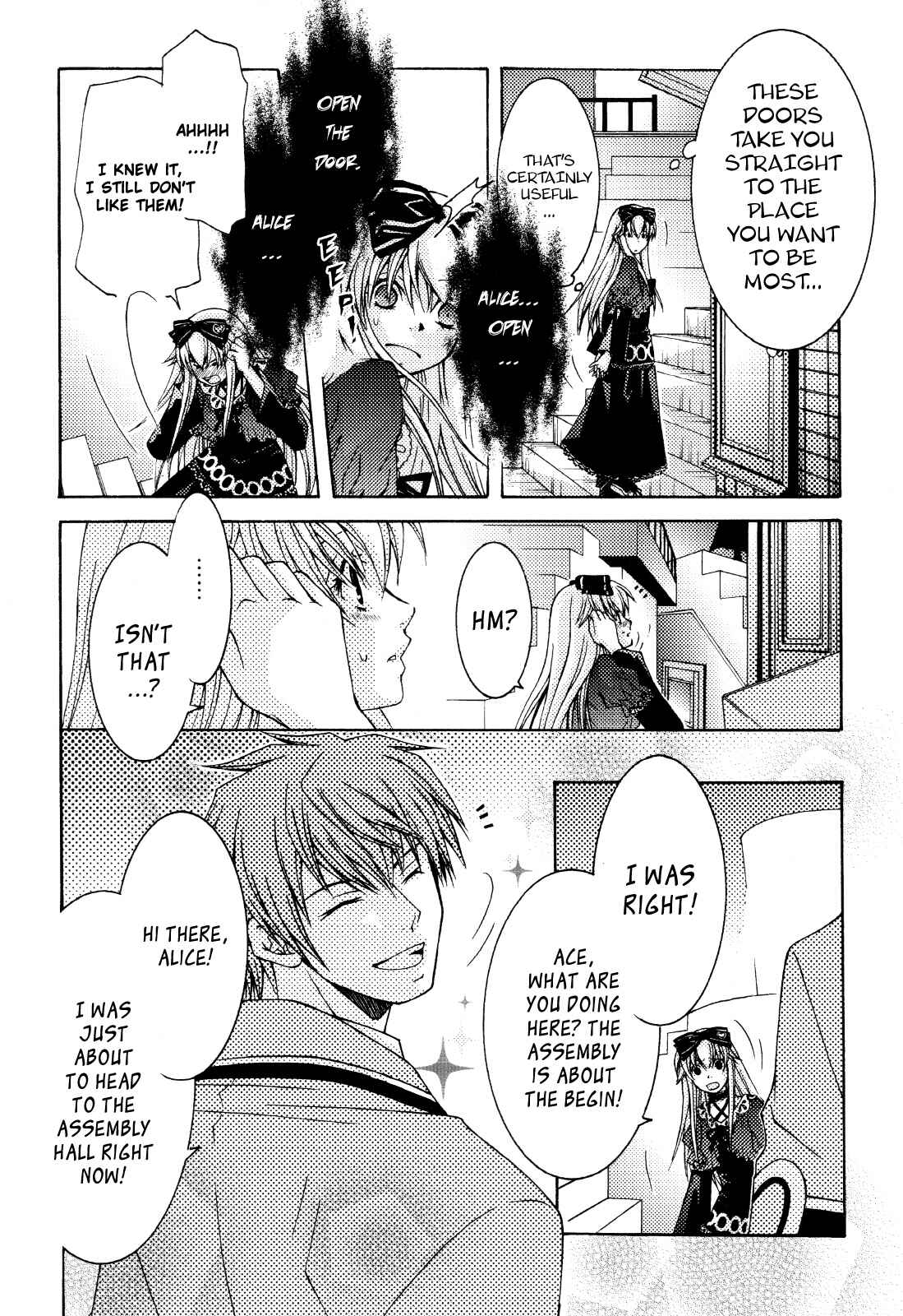 Page 13 Chapter 7 Clover no Kuni no Alice ~Kuroi Tokage to Nigai Aji~