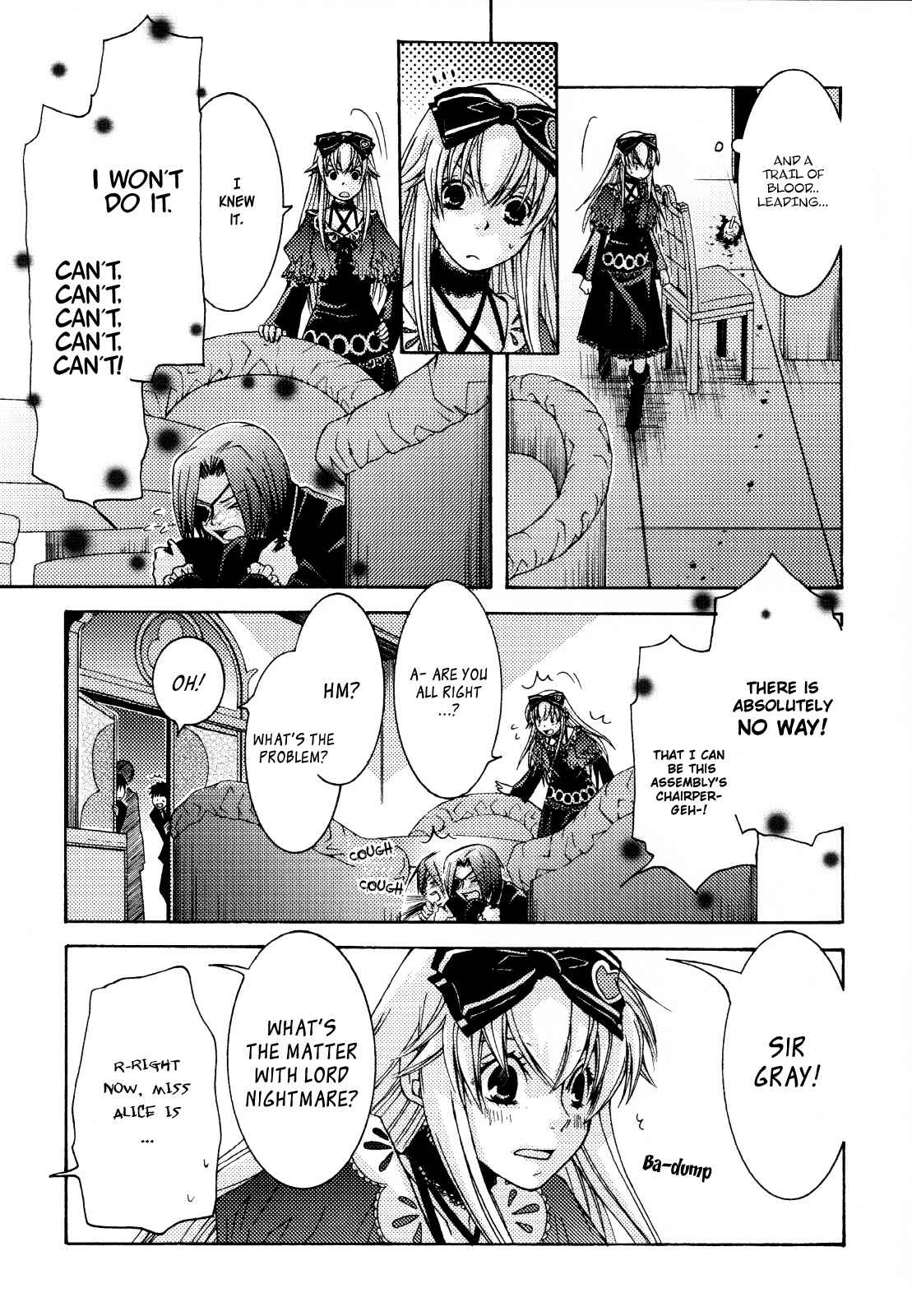 Page 8 Chapter 7 Clover no Kuni no Alice ~Kuroi Tokage to Nigai Aji~