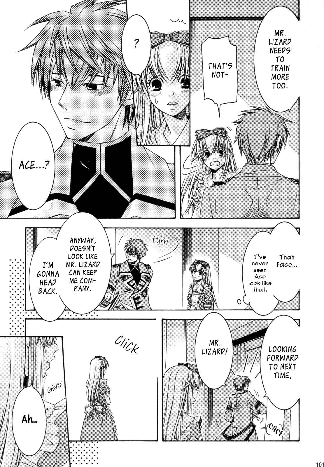 Page 27 Chapter 11 Clover no Kuni no Alice ~Kuroi Tokage to Nigai Aji~