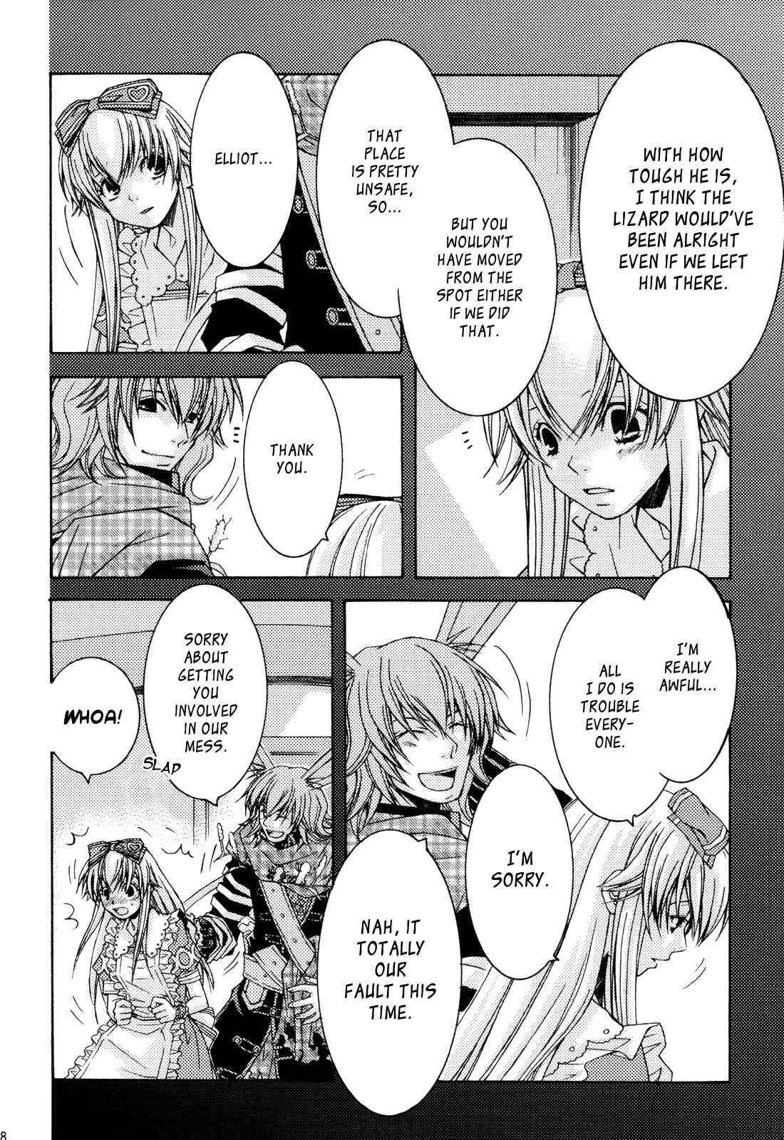 Page 4 Chapter 11 Clover no Kuni no Alice ~Kuroi Tokage to Nigai Aji~