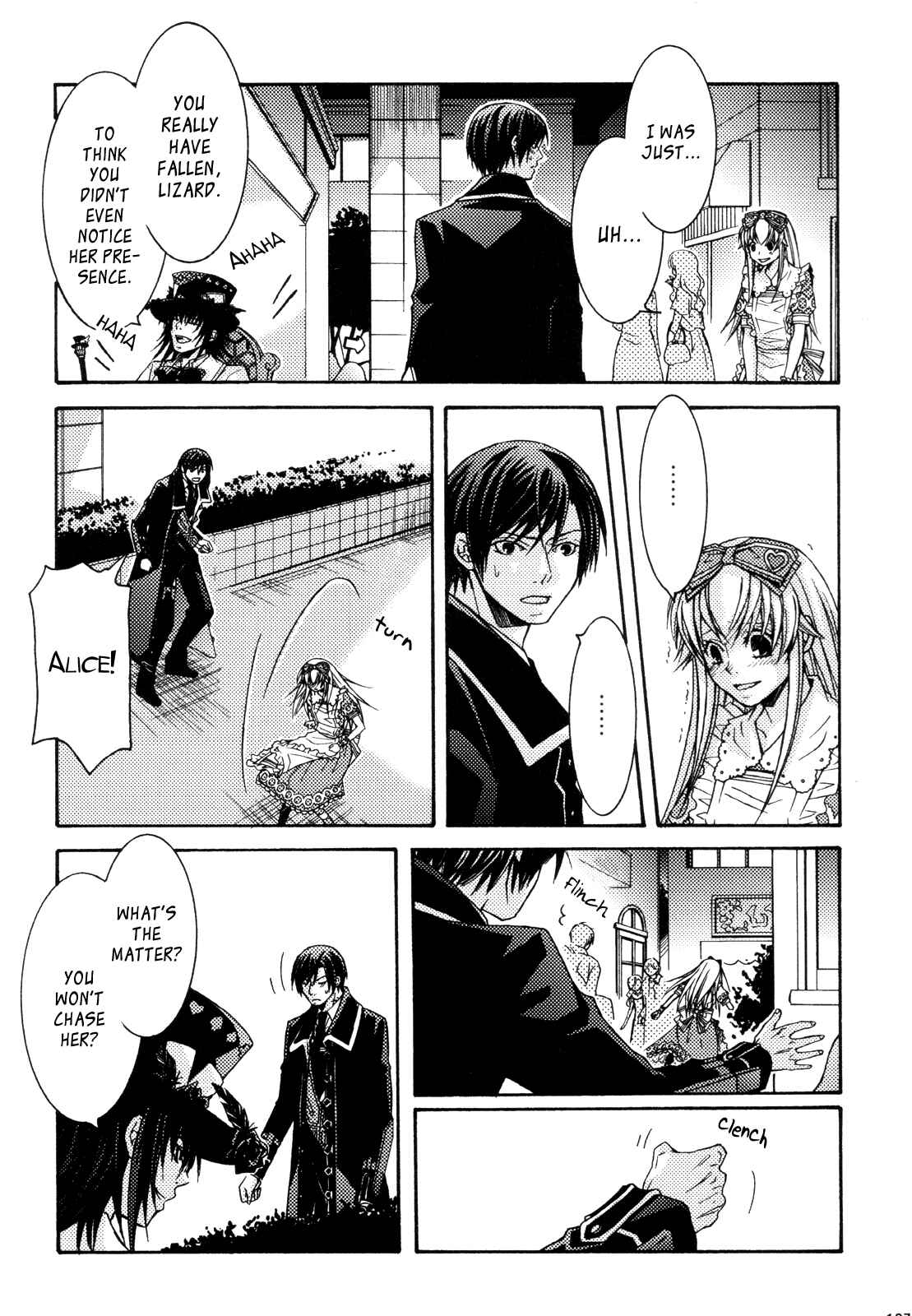 Page 21 Chapter 12 Clover no Kuni no Alice ~Kuroi Tokage to Nigai Aji~