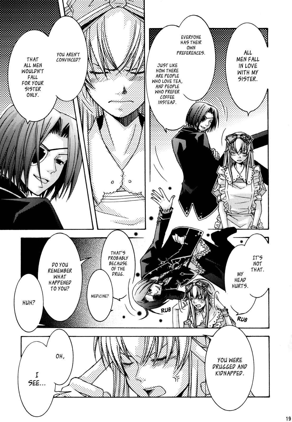 Page 21 Chapter 9 Clover no Kuni no Alice ~Kuroi Tokage to Nigai Aji~