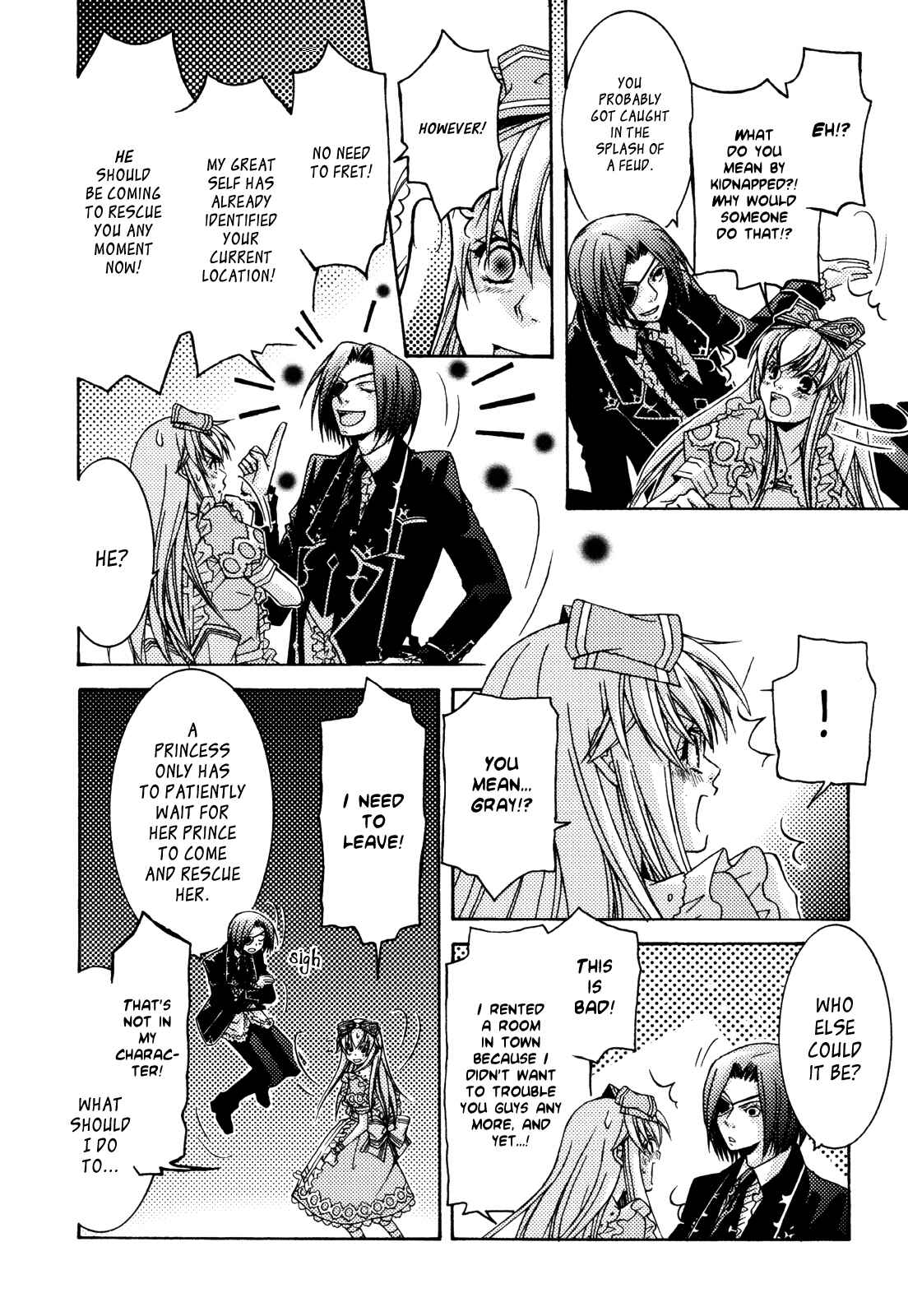 Page 22 Chapter 9 Clover no Kuni no Alice ~Kuroi Tokage to Nigai Aji~