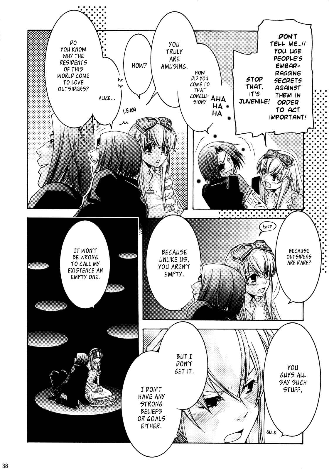 Page 40 Chapter 9 Clover no Kuni no Alice ~Kuroi Tokage to Nigai Aji~