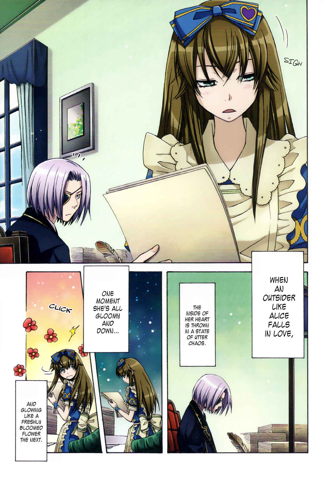 Page 7 Chapter 9 Clover no Kuni no Alice ~Kuroi Tokage to Nigai Aji~