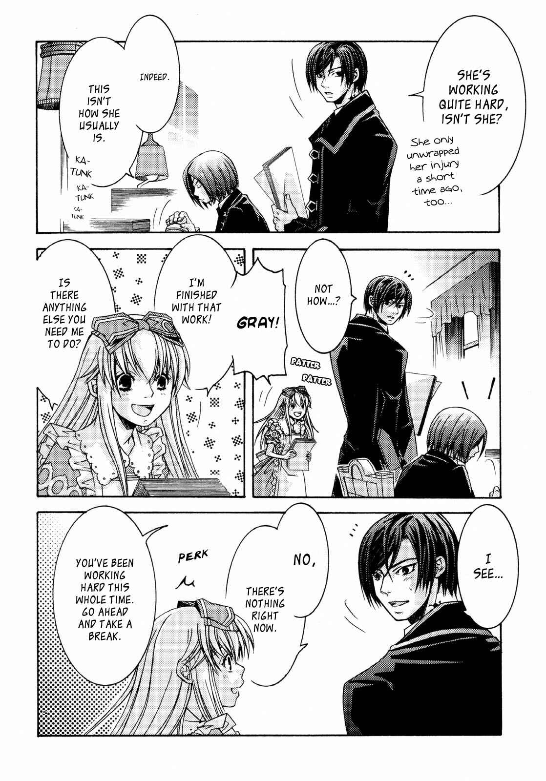 Page 3 Chapter 4.5 Clover no Kuni no Alice ~Kuroi Tokage to Nigai Aji~