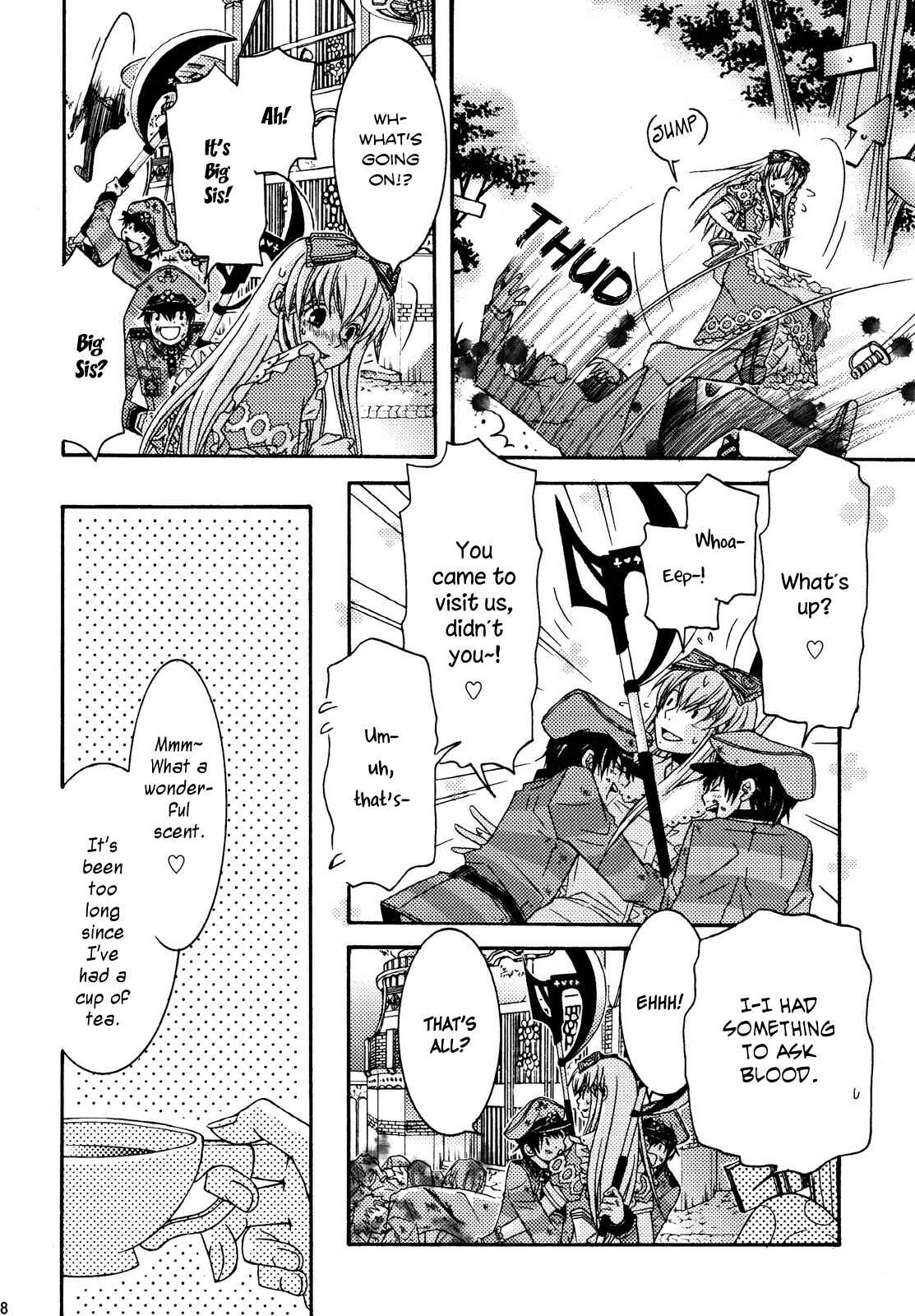 Page 15 Chapter 6 Clover no Kuni no Alice ~Kuroi Tokage to Nigai Aji~