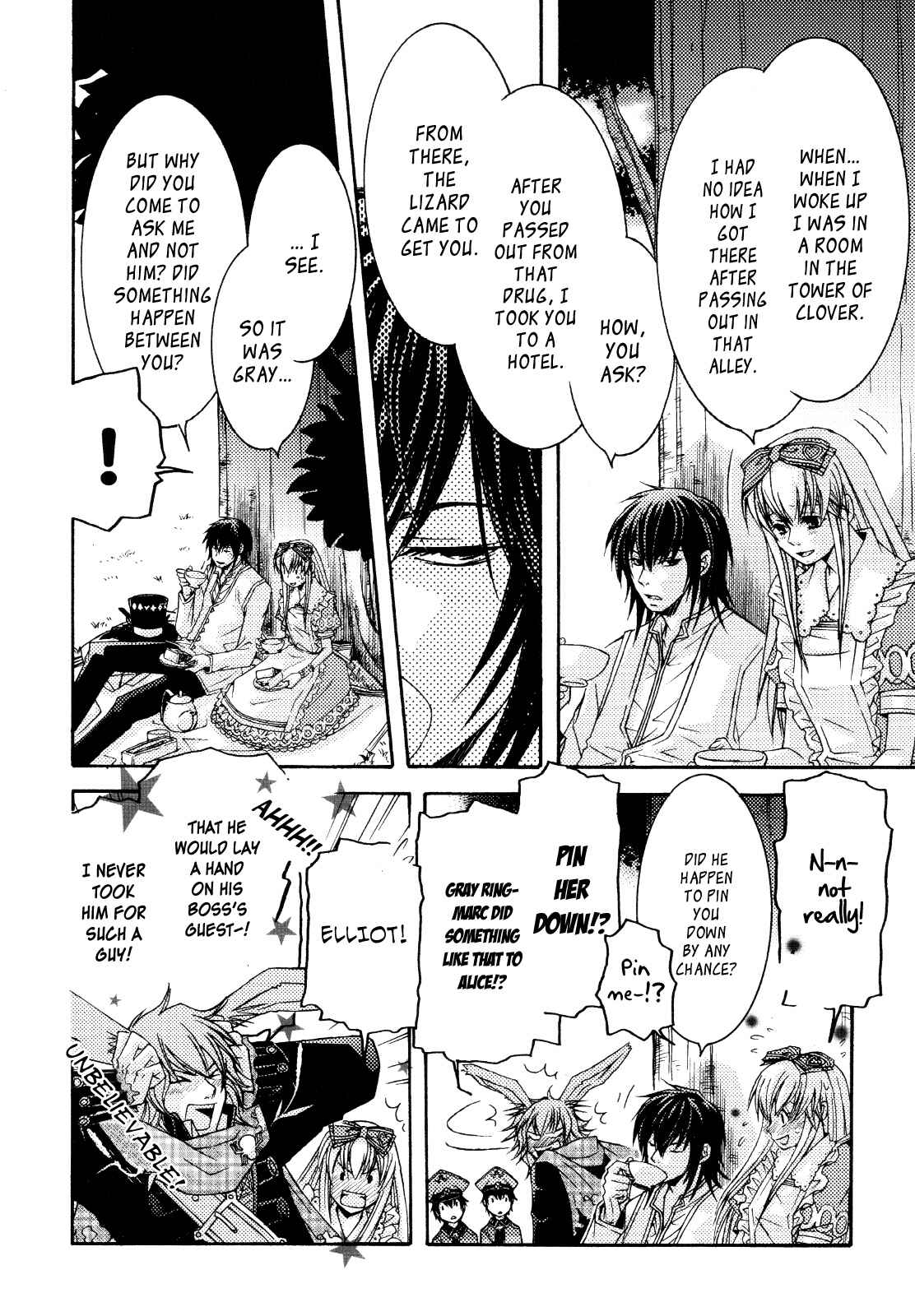 Page 17 Chapter 6 Clover no Kuni no Alice ~Kuroi Tokage to Nigai Aji~