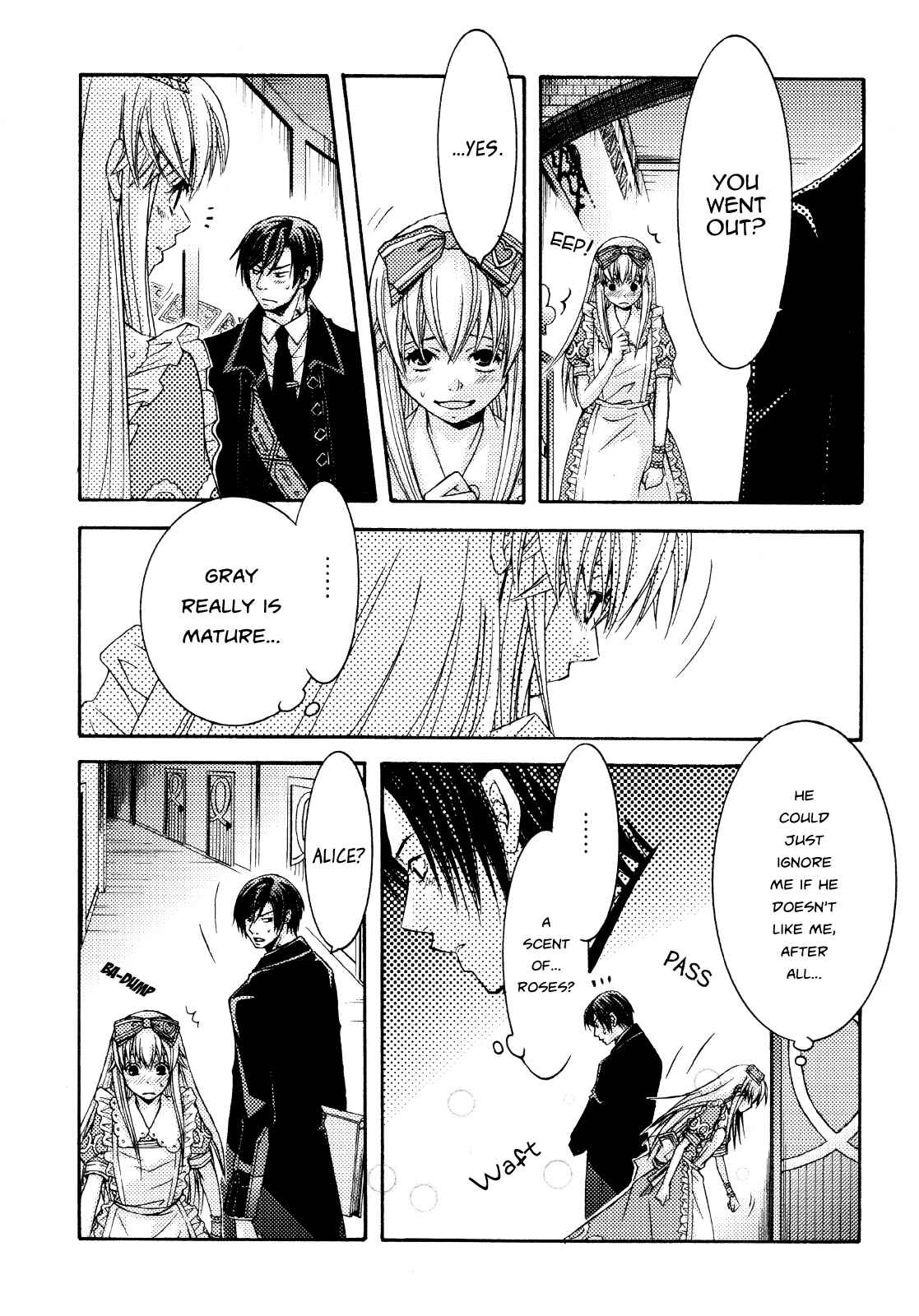 Page 23 Chapter 6 Clover no Kuni no Alice ~Kuroi Tokage to Nigai Aji~