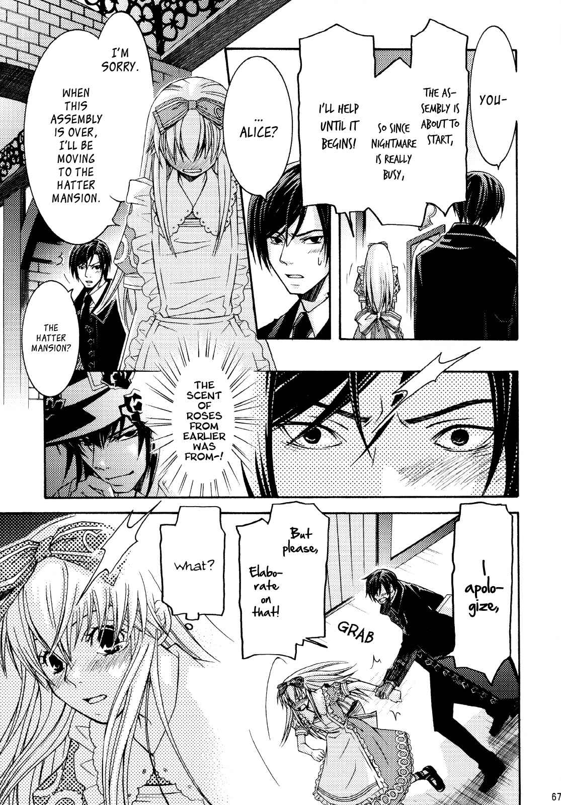 Page 24 Chapter 6 Clover no Kuni no Alice ~Kuroi Tokage to Nigai Aji~
