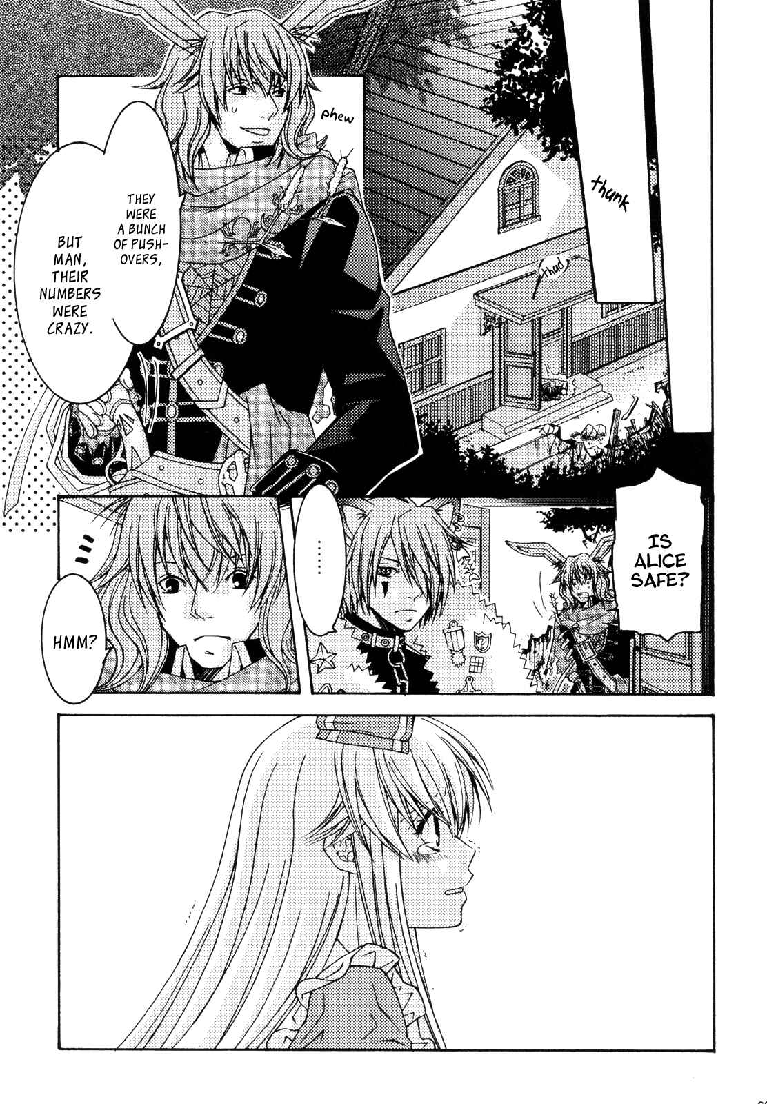 Page 28 Chapter 10 Clover no Kuni no Alice ~Kuroi Tokage to Nigai Aji~
