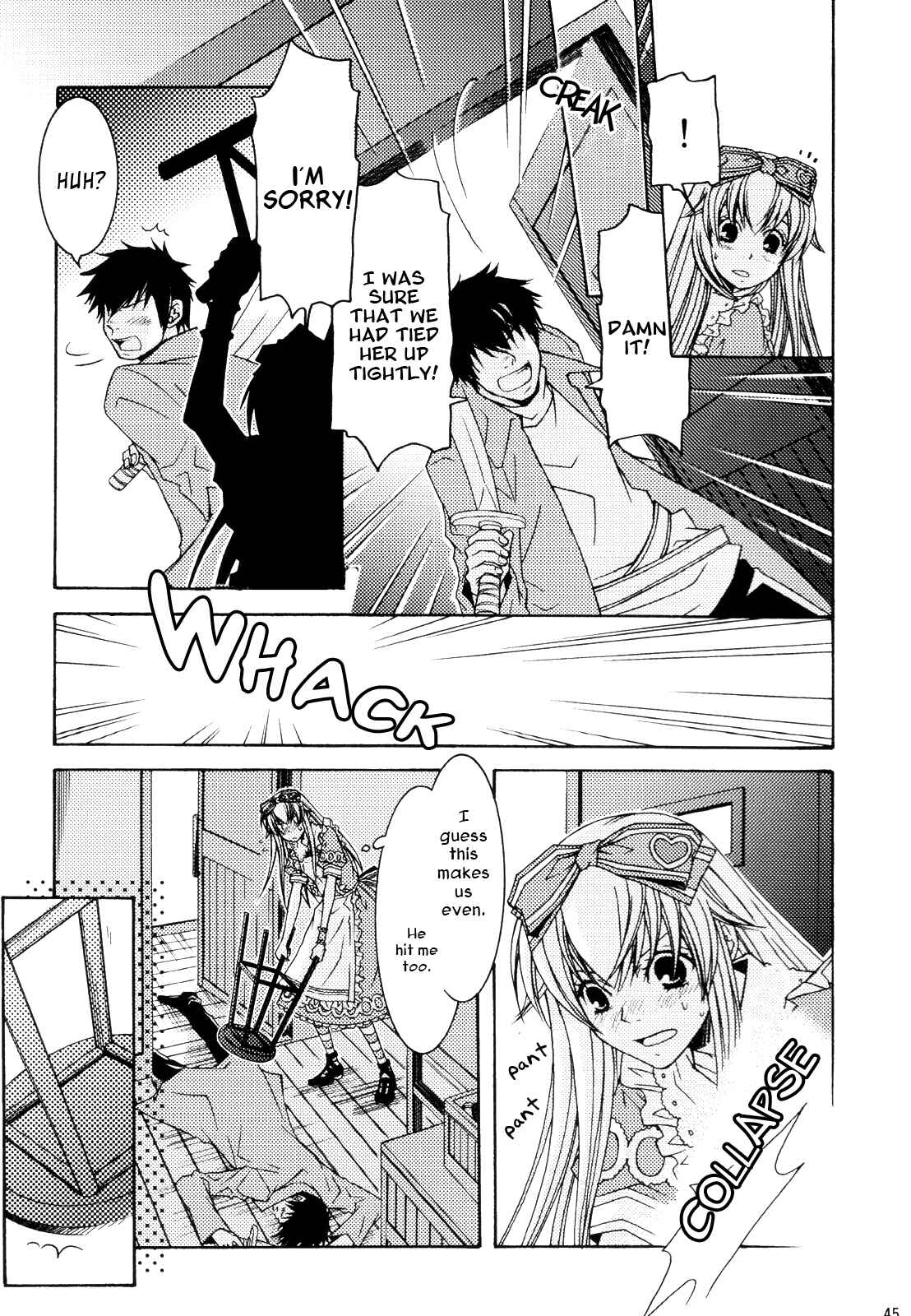 Page 4 Chapter 10 Clover no Kuni no Alice ~Kuroi Tokage to Nigai Aji~