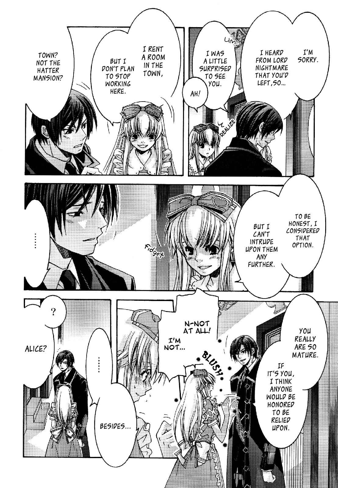 Page 11 Chapter 8 Clover no Kuni no Alice ~Kuroi Tokage to Nigai Aji~