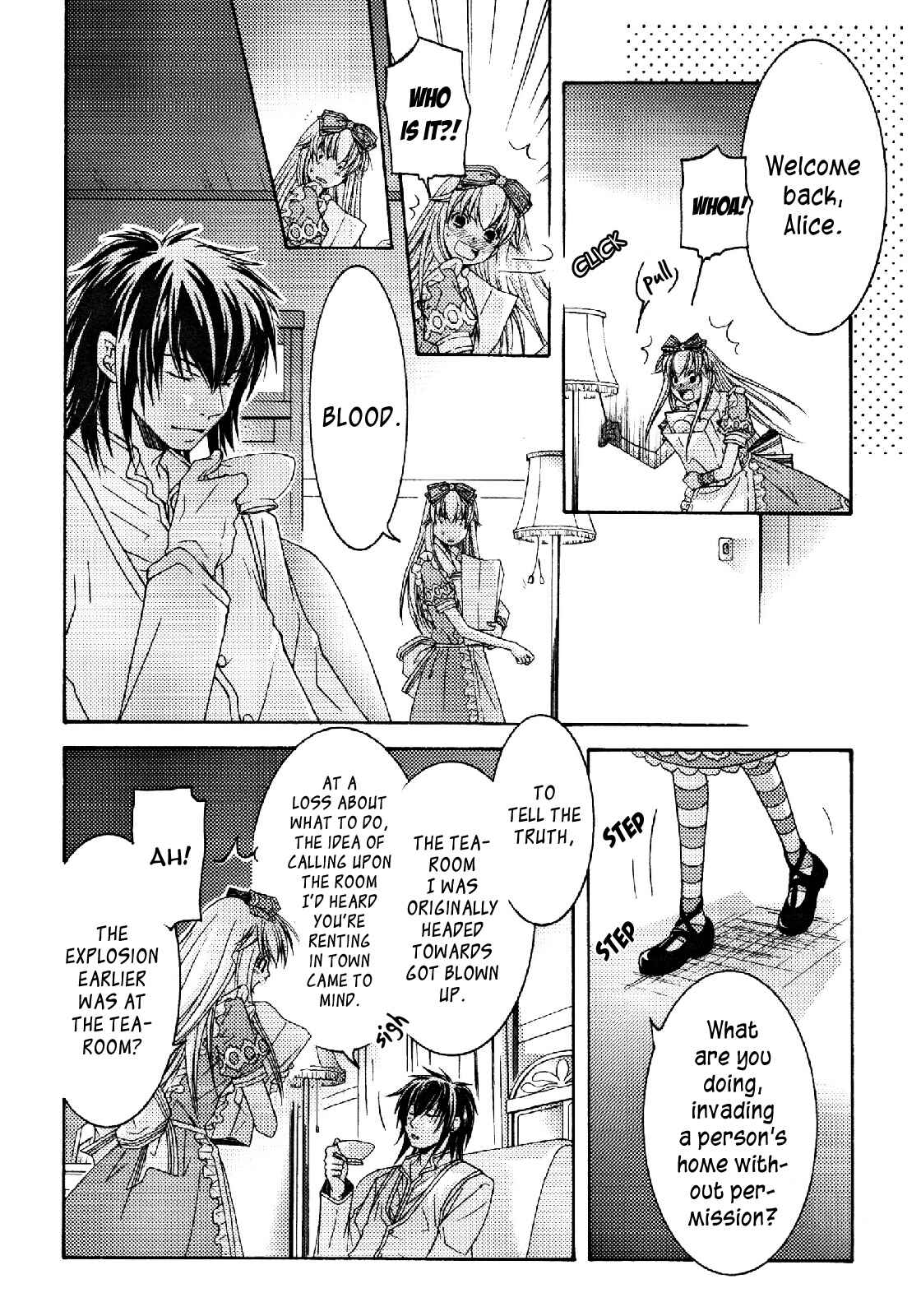 Page 21 Chapter 8 Clover no Kuni no Alice ~Kuroi Tokage to Nigai Aji~