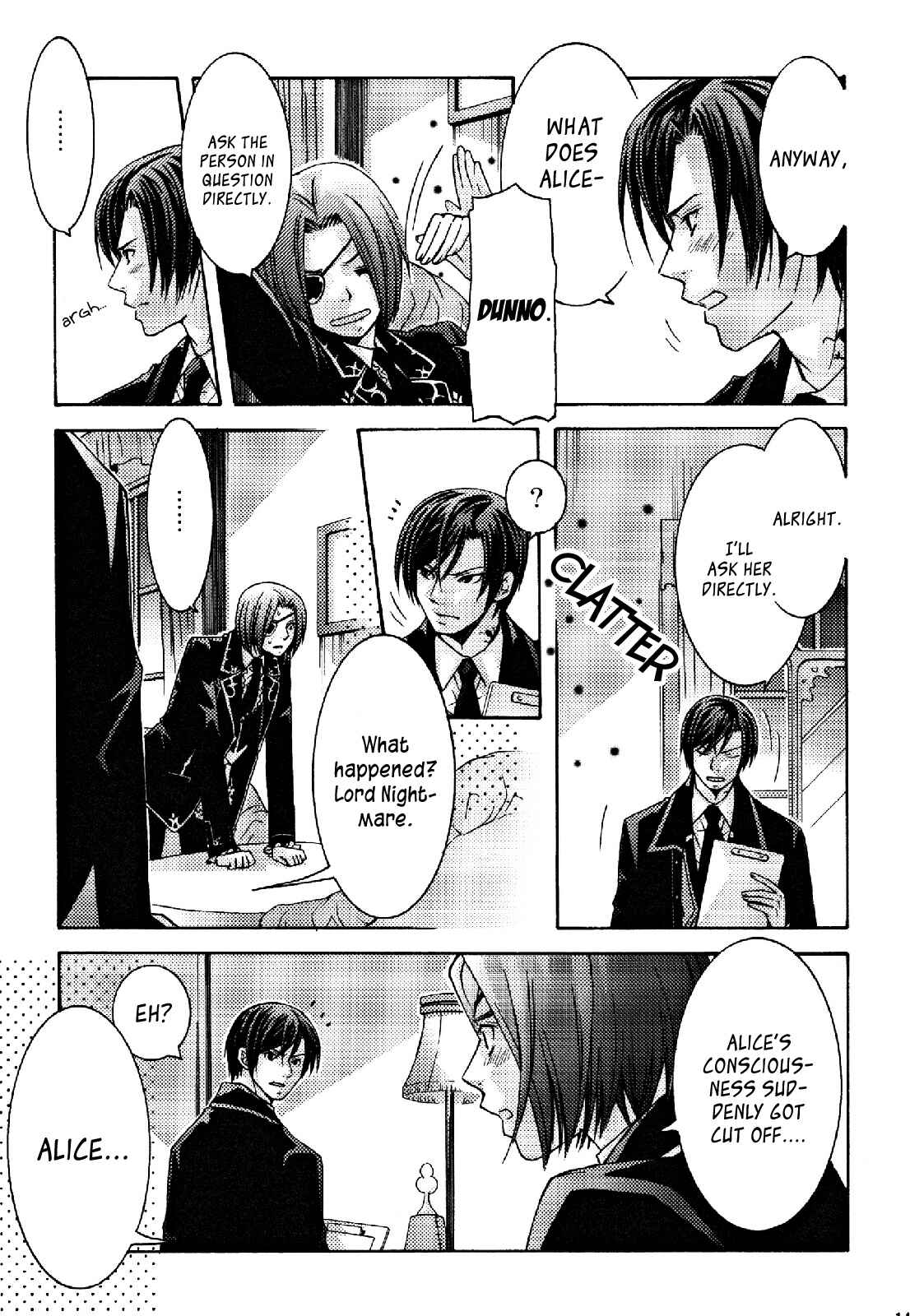 Page 38 Chapter 8 Clover no Kuni no Alice ~Kuroi Tokage to Nigai Aji~