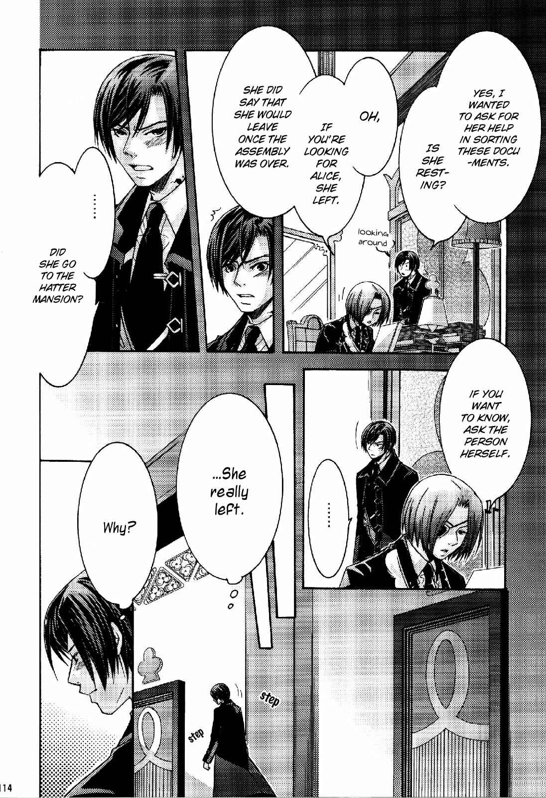 Page 7 Chapter 8 Clover no Kuni no Alice ~Kuroi Tokage to Nigai Aji~
