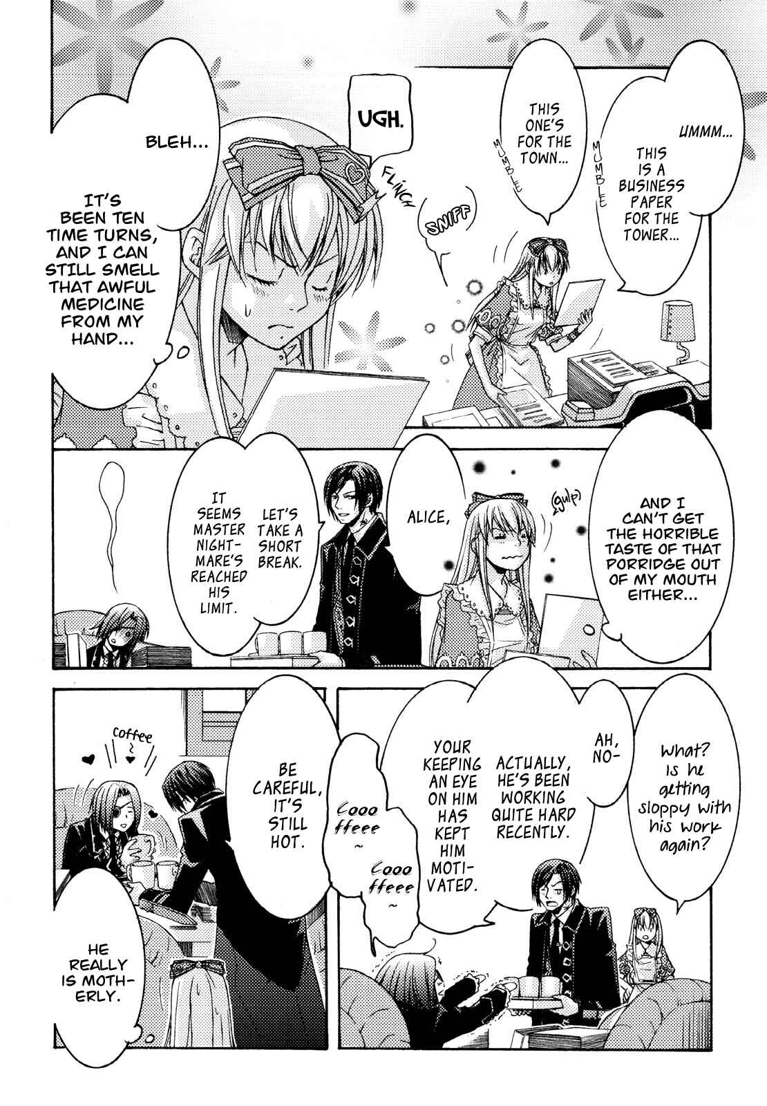 Page 20 Chapter 3 Clover no Kuni no Alice ~Kuroi Tokage to Nigai Aji~