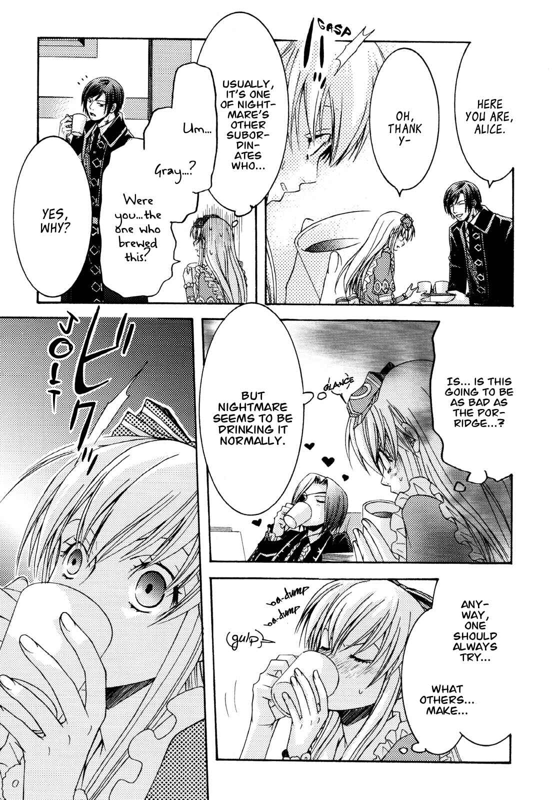 Page 21 Chapter 3 Clover no Kuni no Alice ~Kuroi Tokage to Nigai Aji~