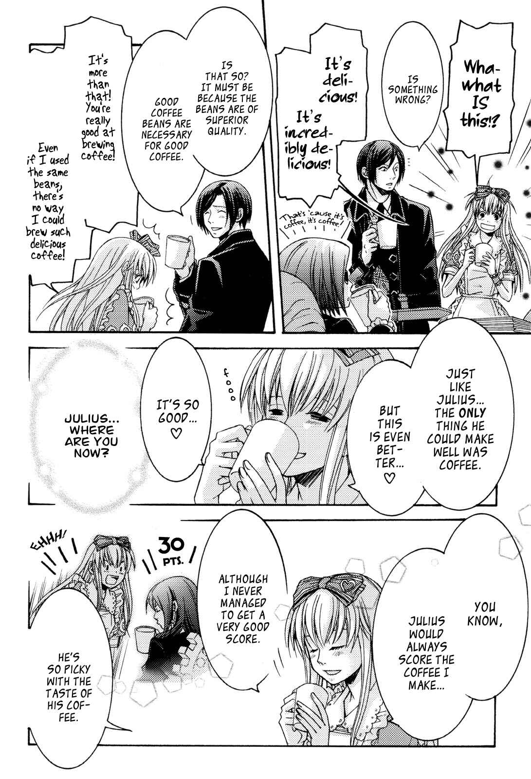 Page 22 Chapter 3 Clover no Kuni no Alice ~Kuroi Tokage to Nigai Aji~