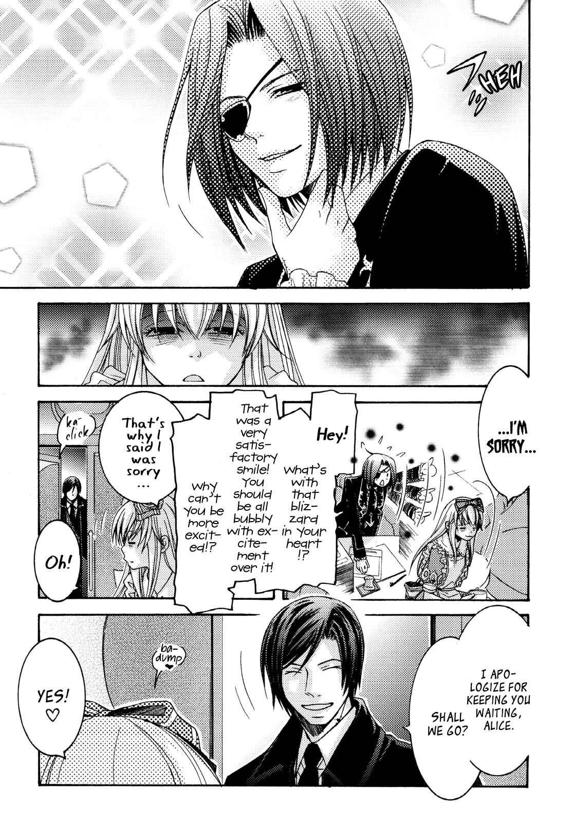 Page 25 Chapter 3 Clover no Kuni no Alice ~Kuroi Tokage to Nigai Aji~