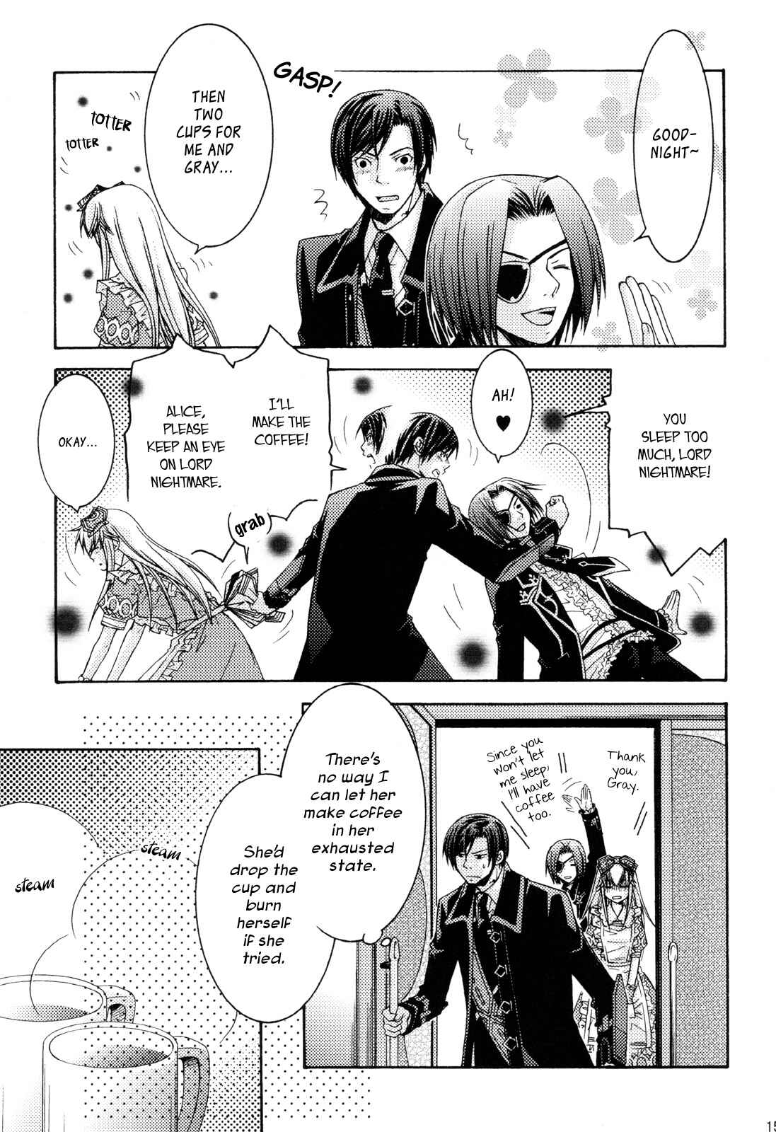 Page 10 Chapter 8.5 Clover no Kuni no Alice ~Kuroi Tokage to Nigai Aji~