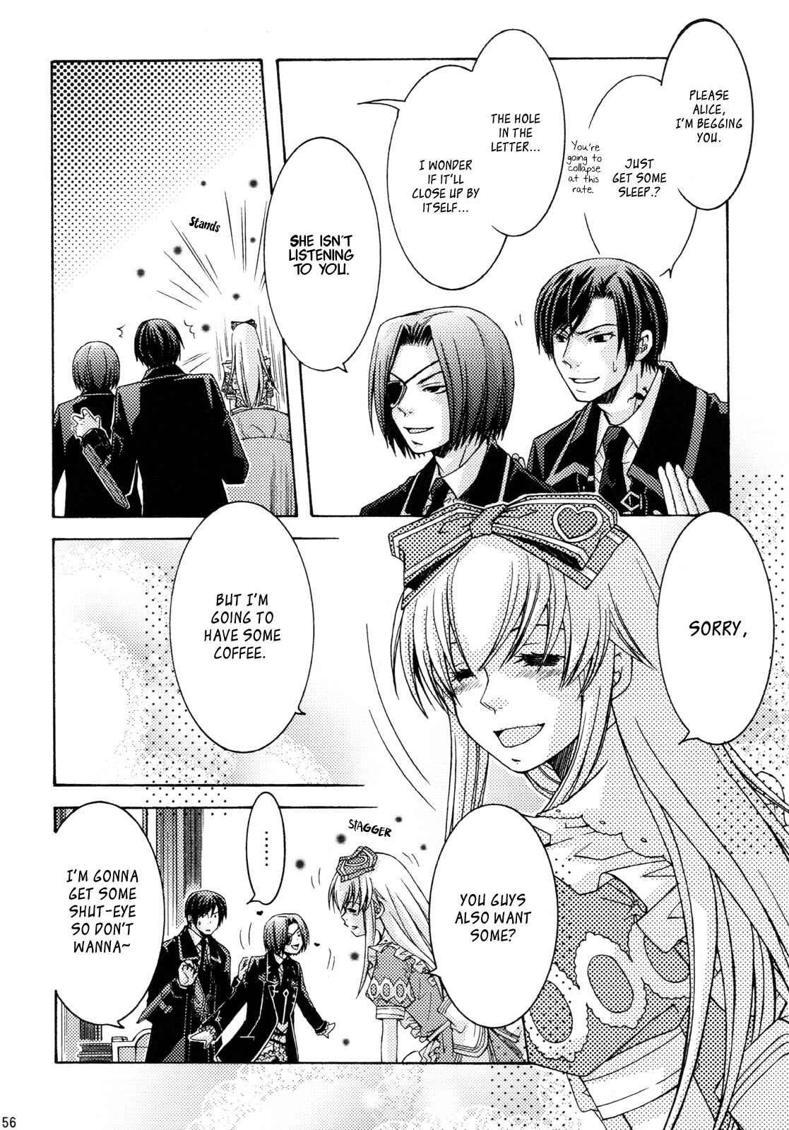 Page 9 Chapter 8.5 Clover no Kuni no Alice ~Kuroi Tokage to Nigai Aji~