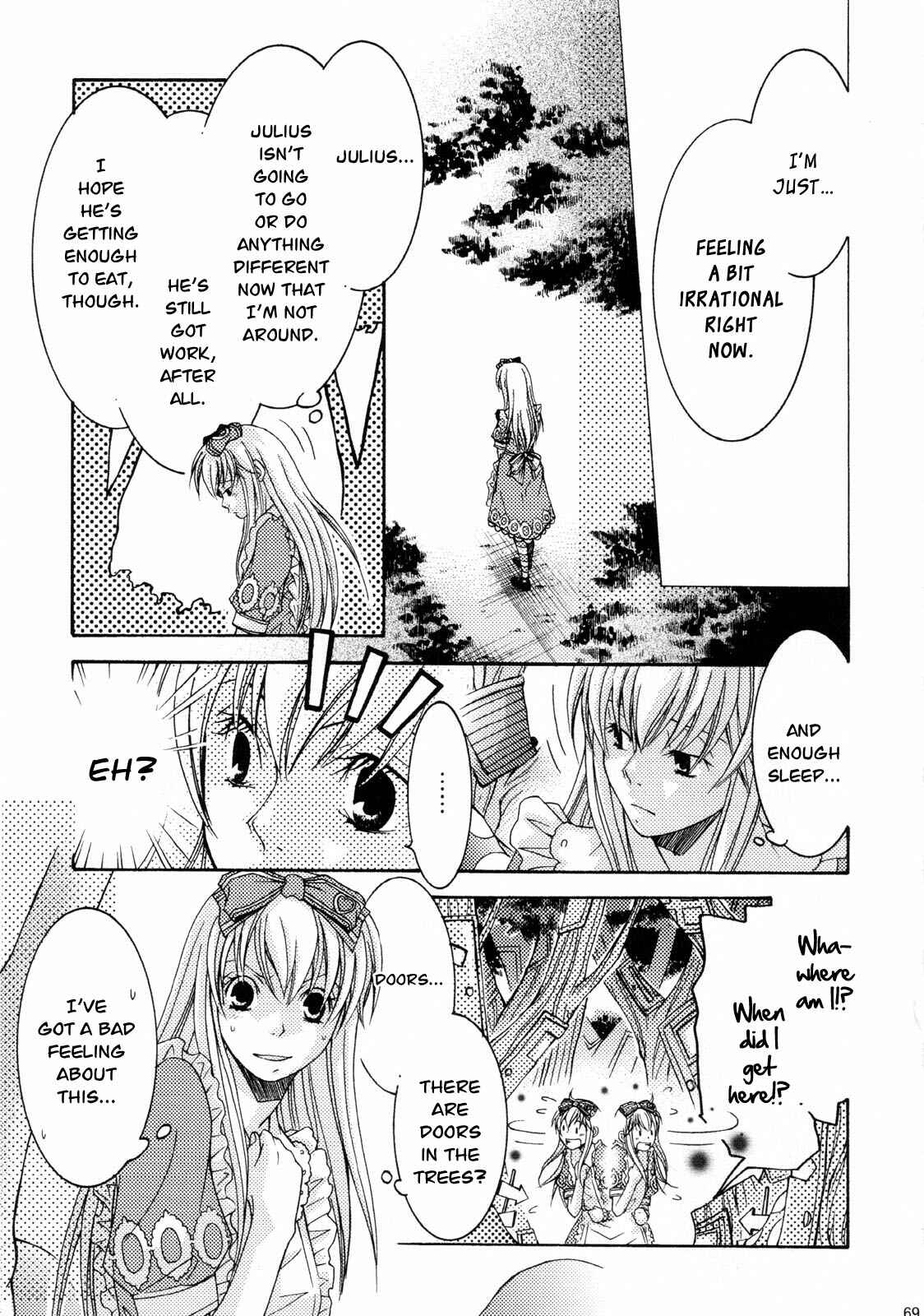 Page 12 Chapter 2 Clover no Kuni no Alice ~Kuroi Tokage to Nigai Aji~
