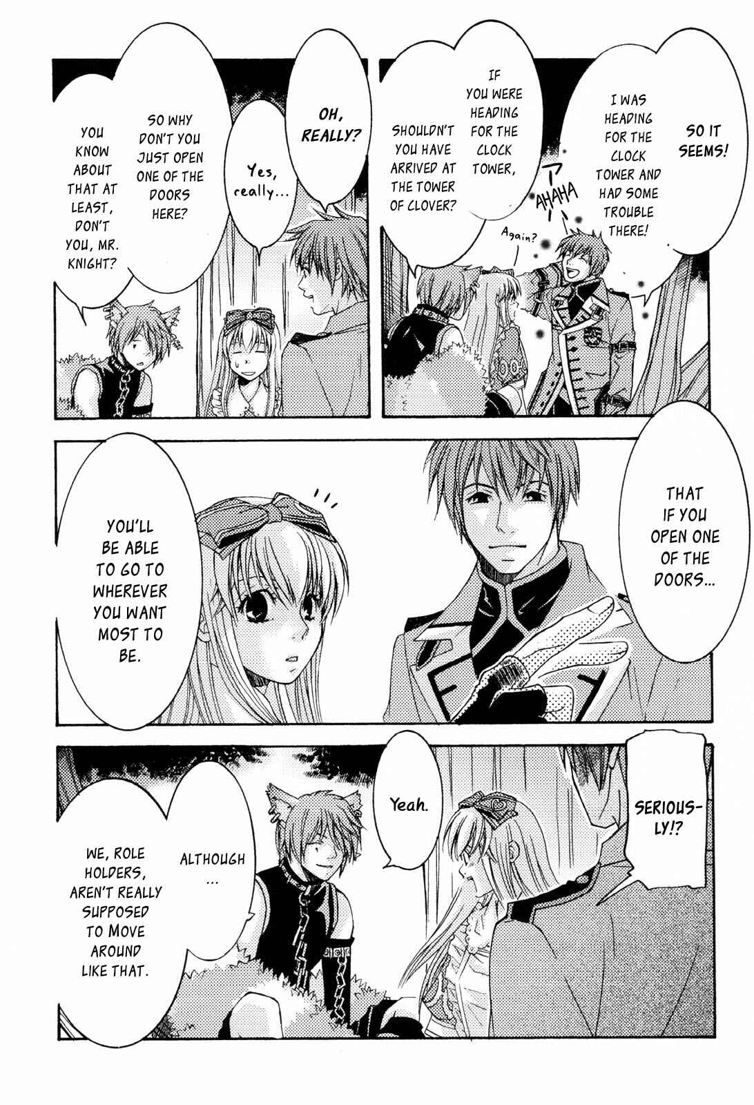Page 19 Chapter 2 Clover no Kuni no Alice ~Kuroi Tokage to Nigai Aji~