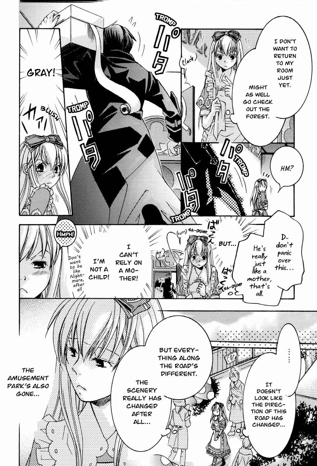 Page 7 Chapter 2 Clover no Kuni no Alice ~Kuroi Tokage to Nigai Aji~