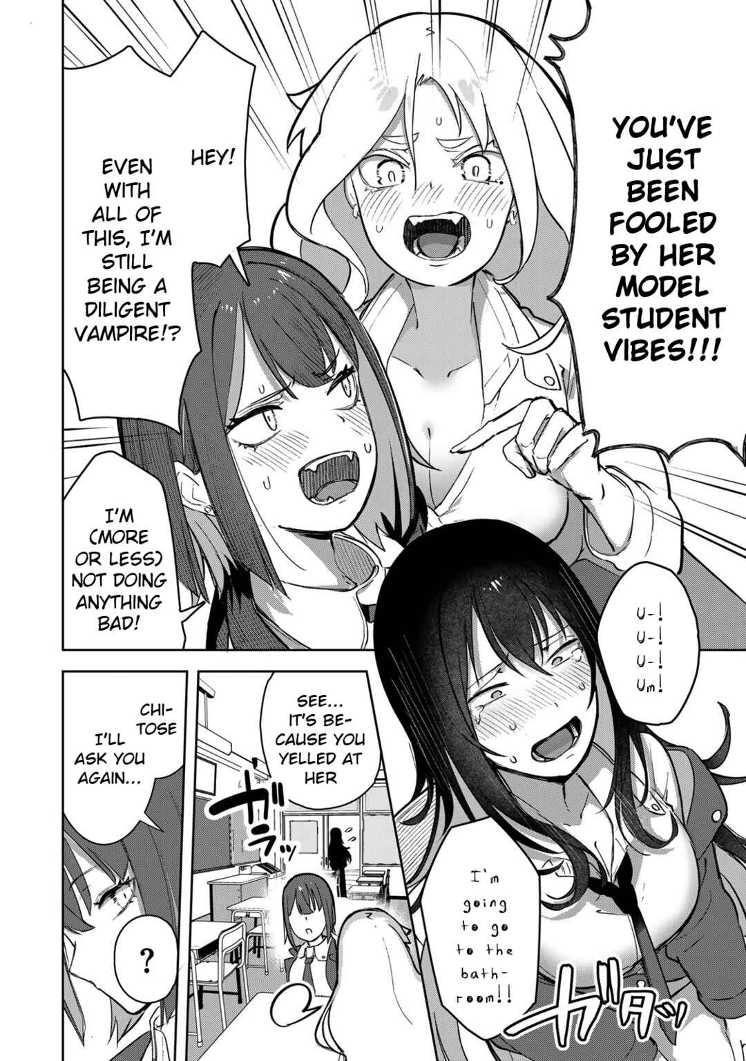 Page 10 Chapter 5 Kyuuketsuki-san wa Chitoraretai