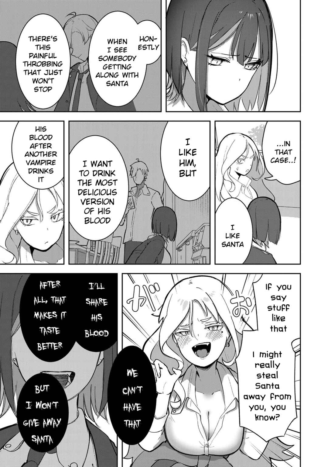 Page 13 Chapter 5 Kyuuketsuki-san wa Chitoraretai