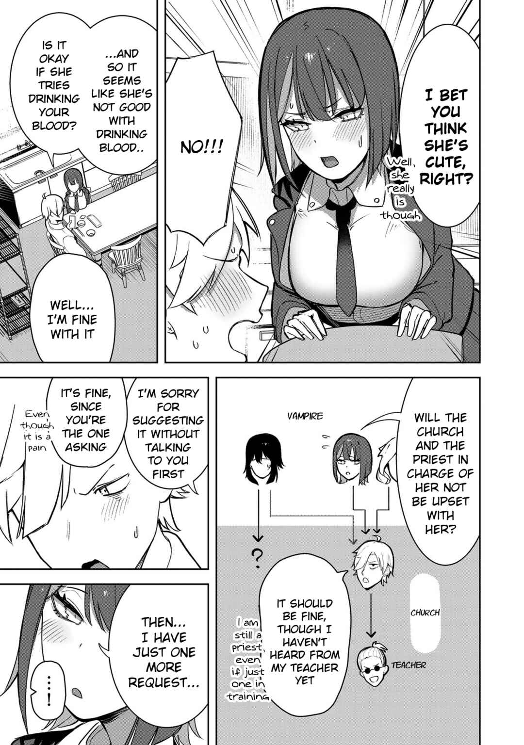 Page 3 Chapter 5 Kyuuketsuki-san wa Chitoraretai