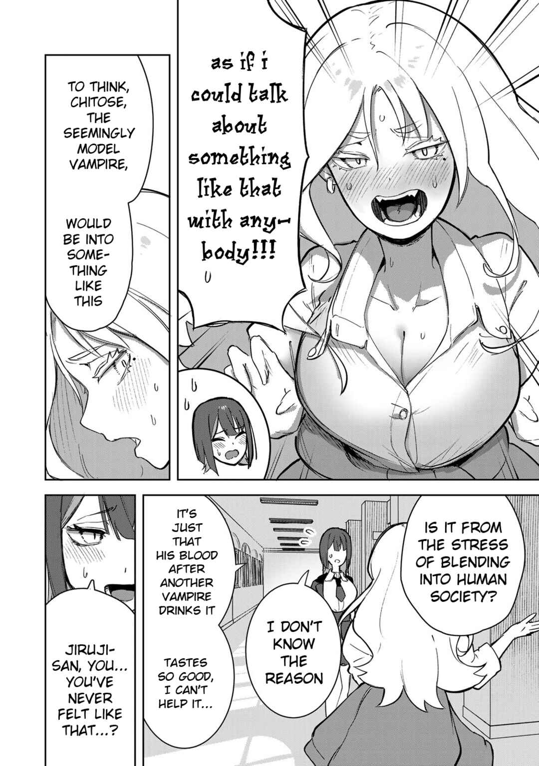 Page 6 Chapter 5 Kyuuketsuki-san wa Chitoraretai