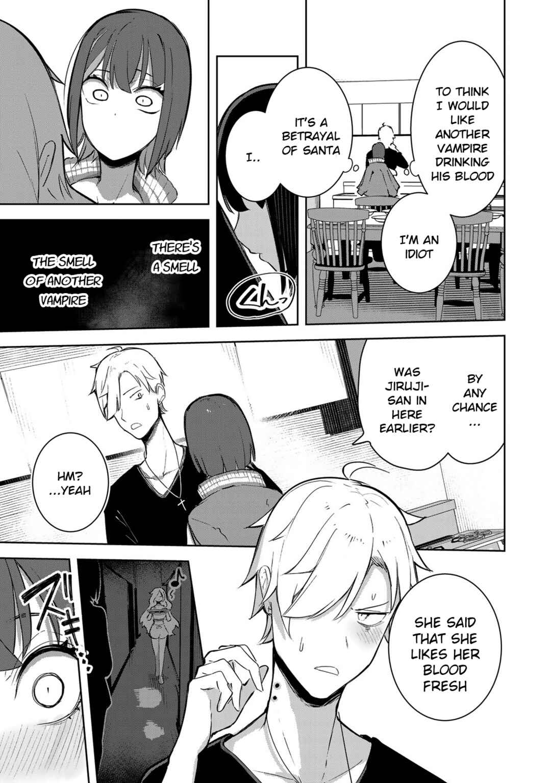 Page 13 Chapter 3 Kyuuketsuki-san wa Chitoraretai