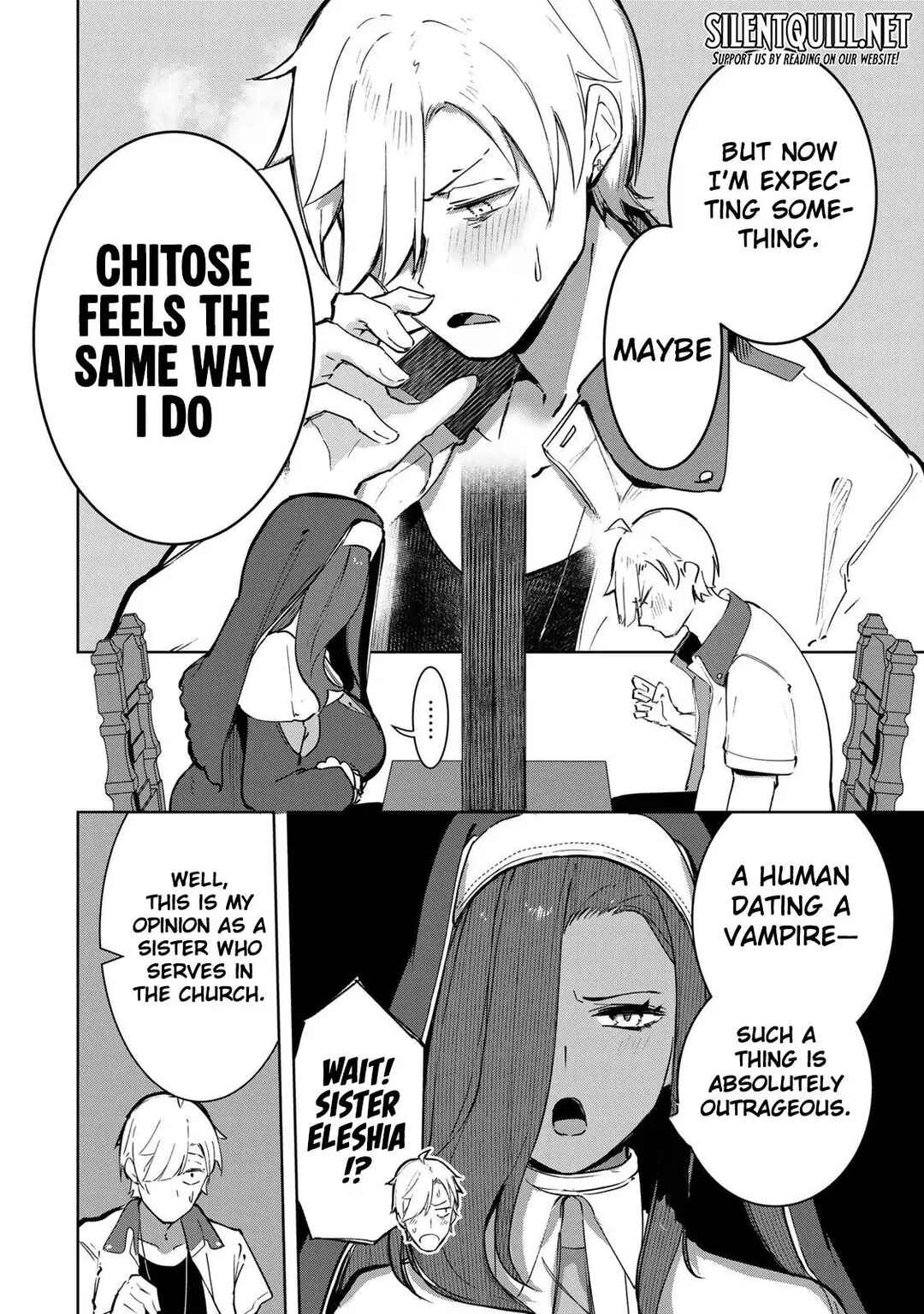 Page 15 Chapter 15 Kyuuketsuki-san wa Chitoraretai